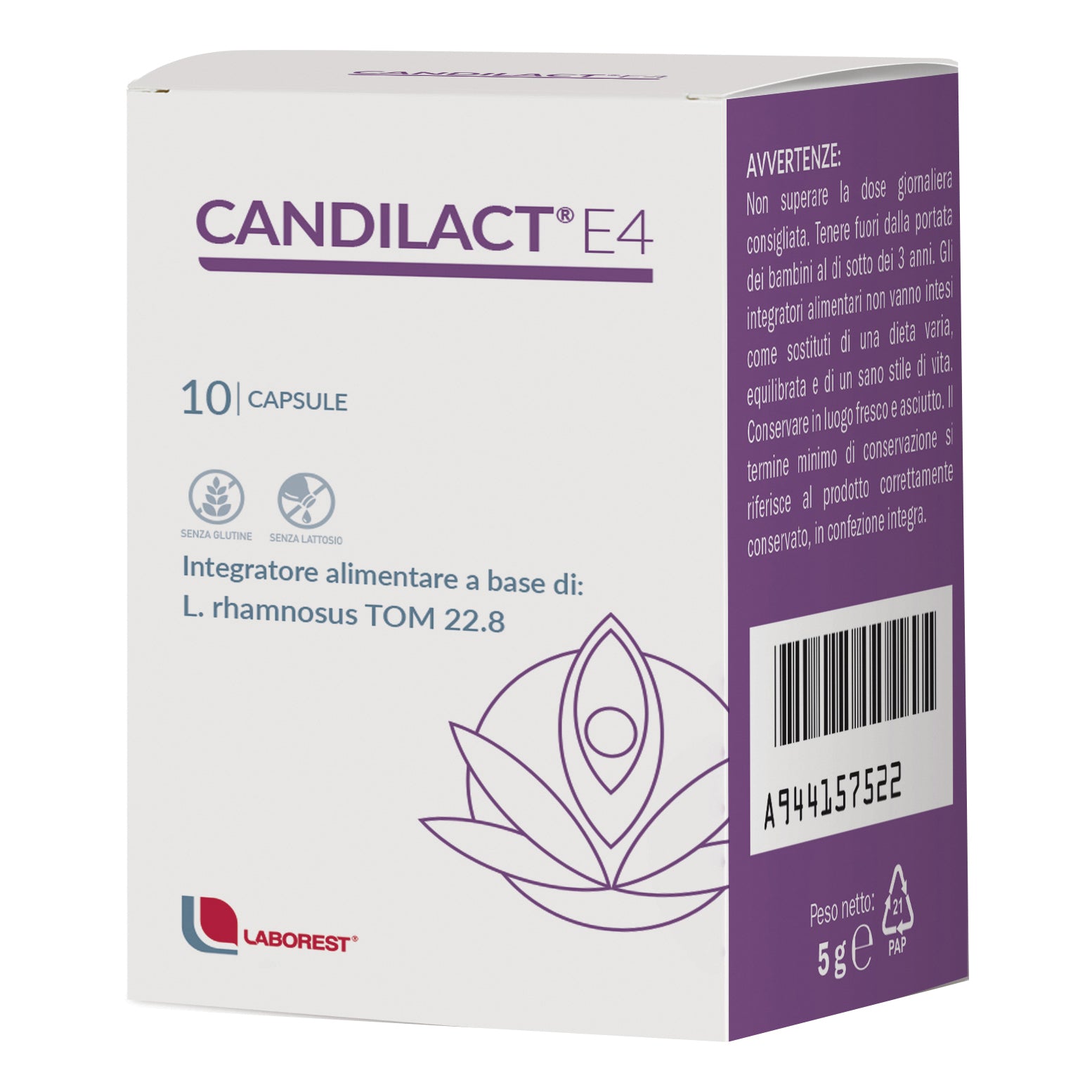 CANDILACT E4 10 CAPSULE