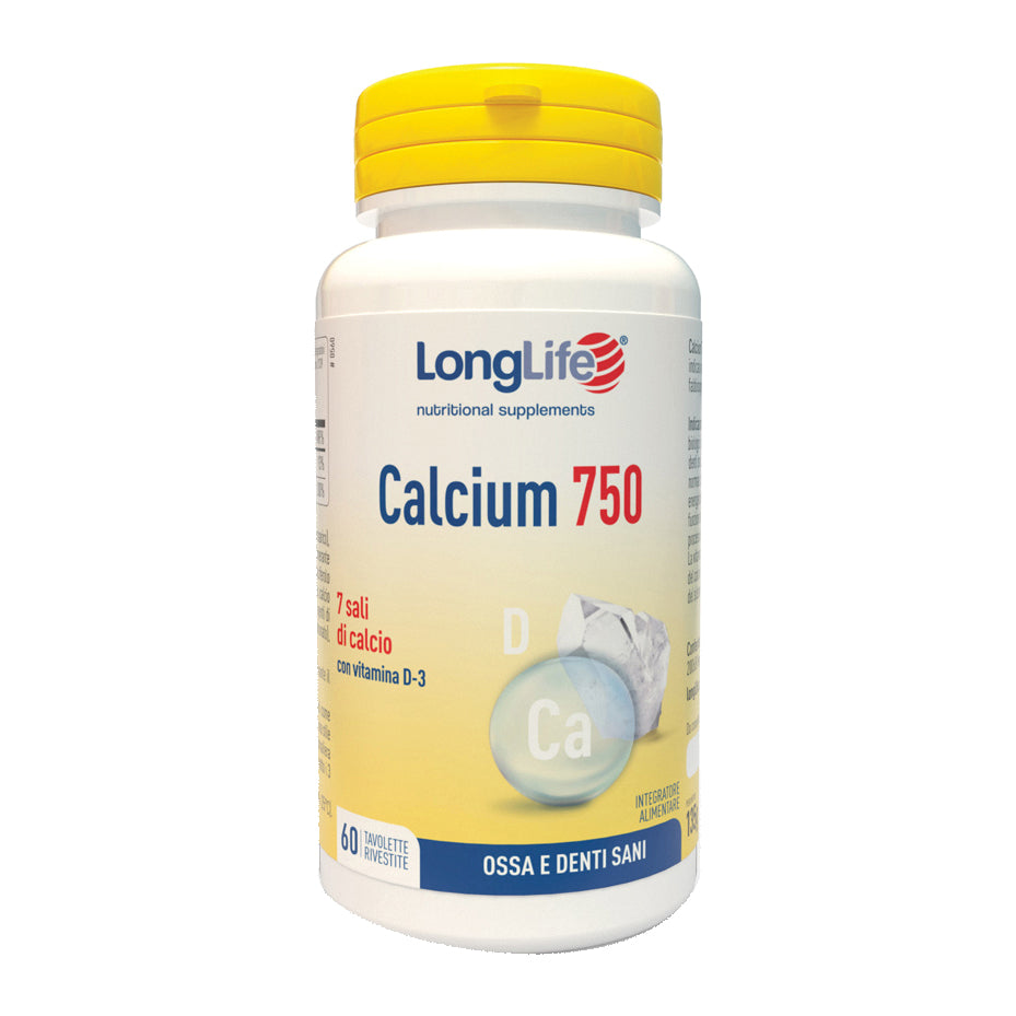 LONGLIFE CALCIUM 750 MG 60 TAVOLETTE