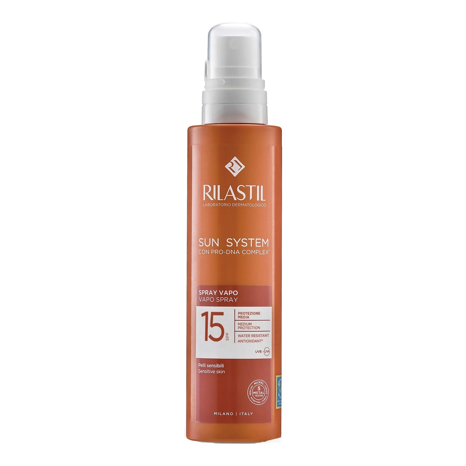 RILASTIL SUN SYSTEM SPRAY VAPO SPF15 200 ML