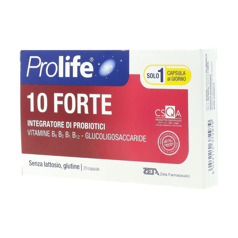PROLIFE 10 FORTE 20 CAPSULE