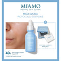 MIAMO COFANETTO 2025 PROTOCOLLO PELLE LUCIDA 1 OIL FREE GEL30 ML + 1 BLOTTING PAPER