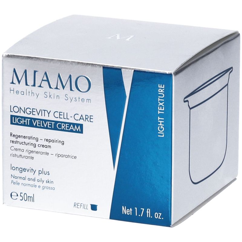 MIAMO FULL PRODUCT MIAMO LONGEVITY PLUS POLI HYALURONIC 14+FUSION CREAM 50 ML