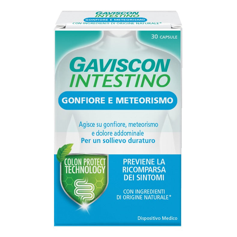 GAVISCON INTESTINO GONFIORE E METEORISMO 30 CAPSULE