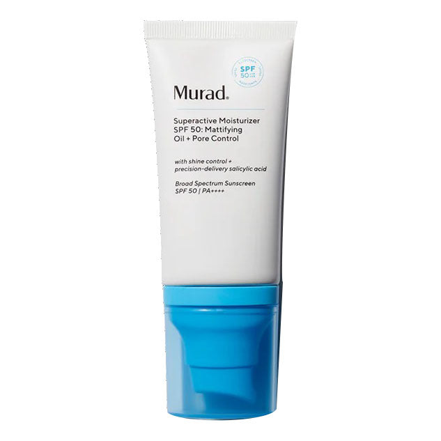 MURAD SUPERACTIVE MOISTURE SPF50 MATT OIL + PORE CONTROL 50ML