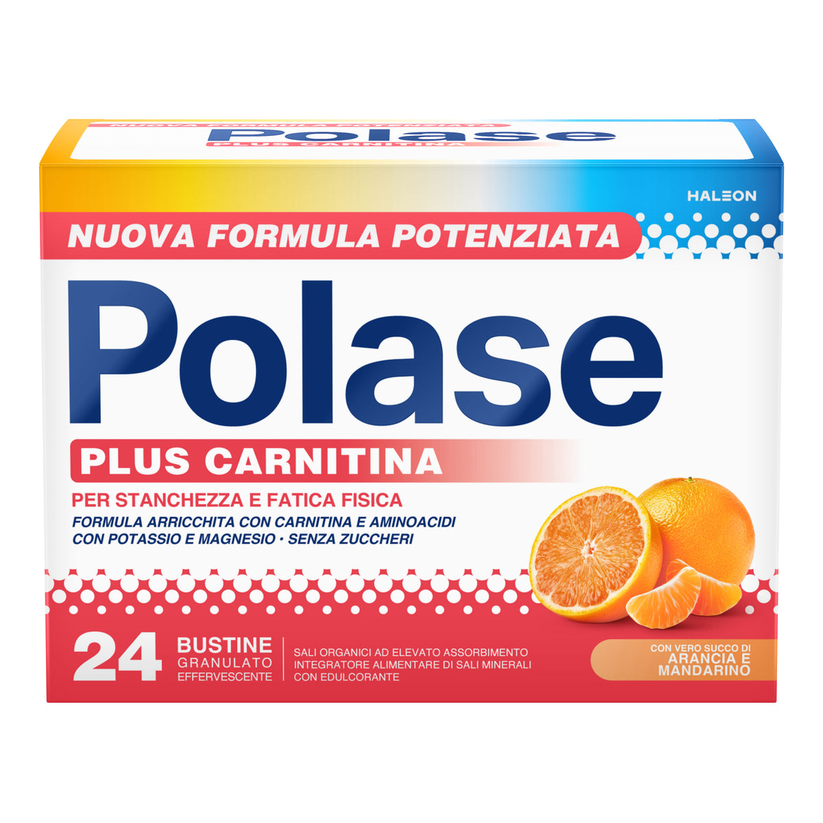 POLASE PLUS CARNITINA 24 BUSTINE GRANULATO EFFERVESCENTE DA6,8 G