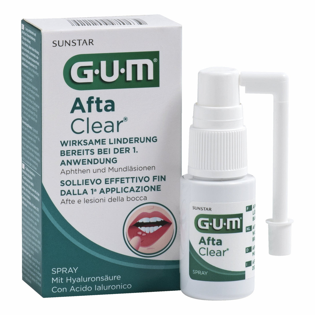 GUM AFTACLEAR SPRAY 15 ML
