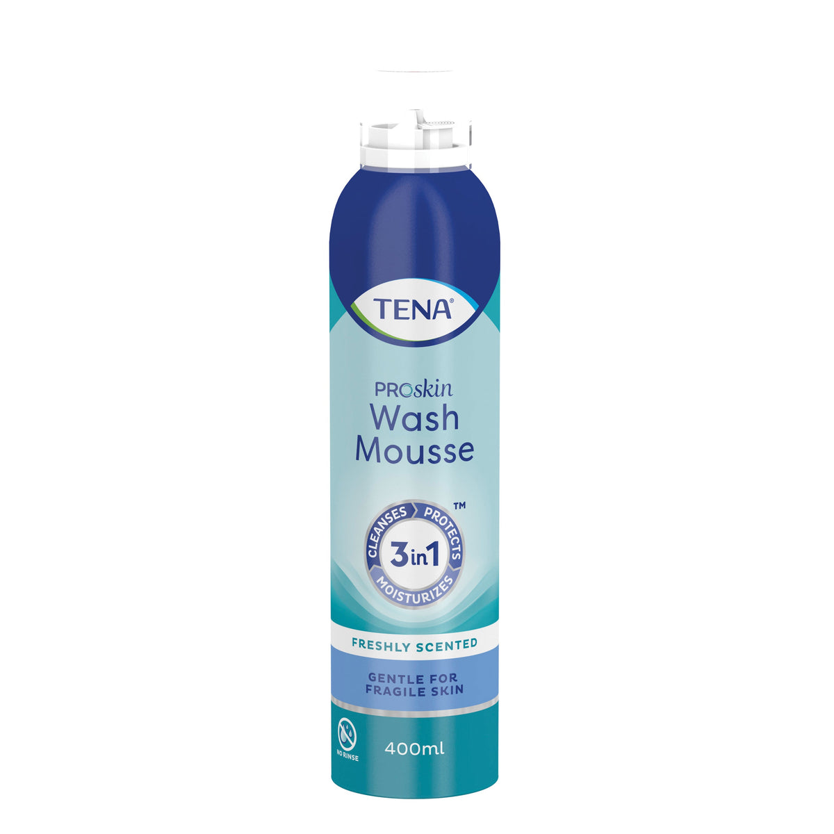 TENA WASH MOUSSE DETERGENTE 400 ML