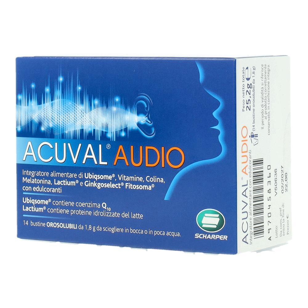 ACUVAL AUDIO 14 BUSTINE OROSOLUBILE 1,8 G