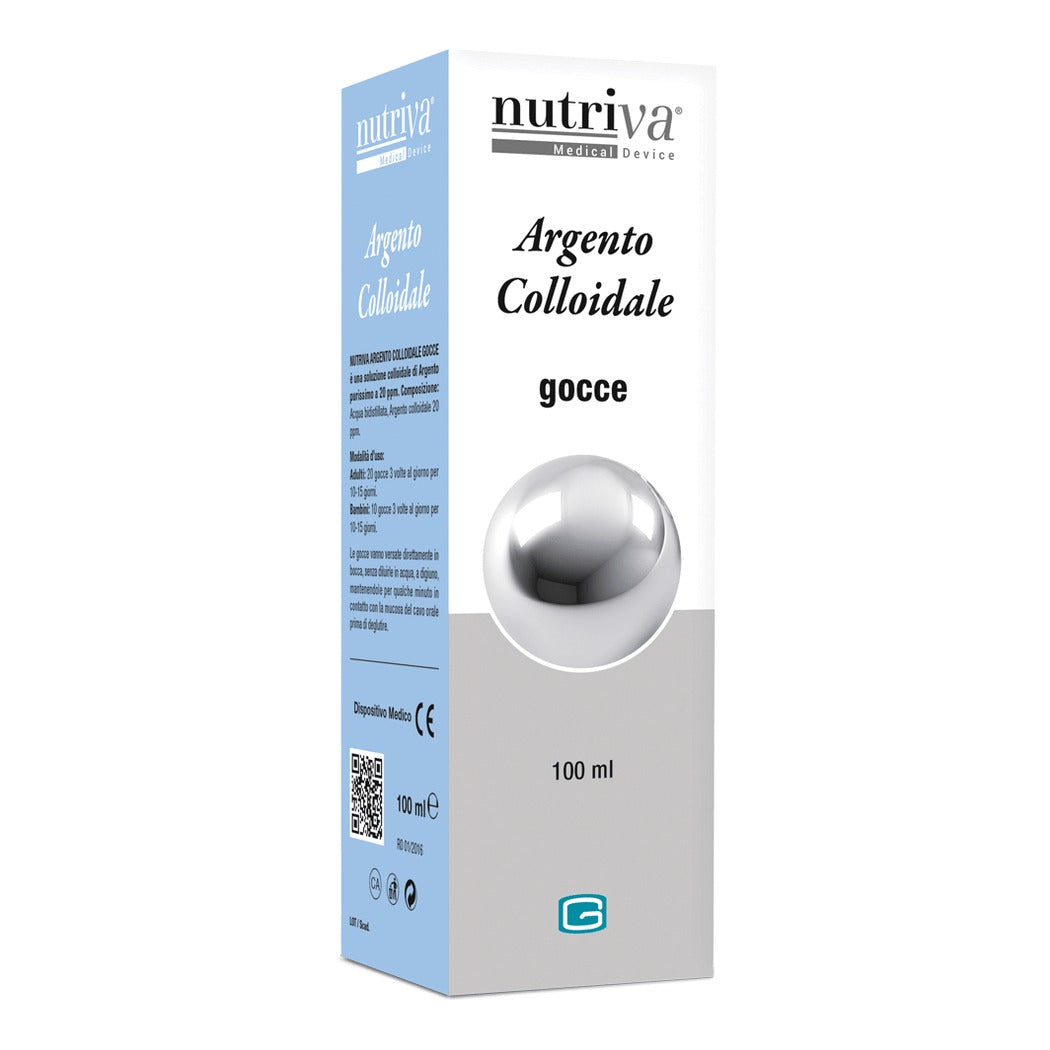 NUTRIVA ARGENTO COLLOIDALE GOCCE 100 ML