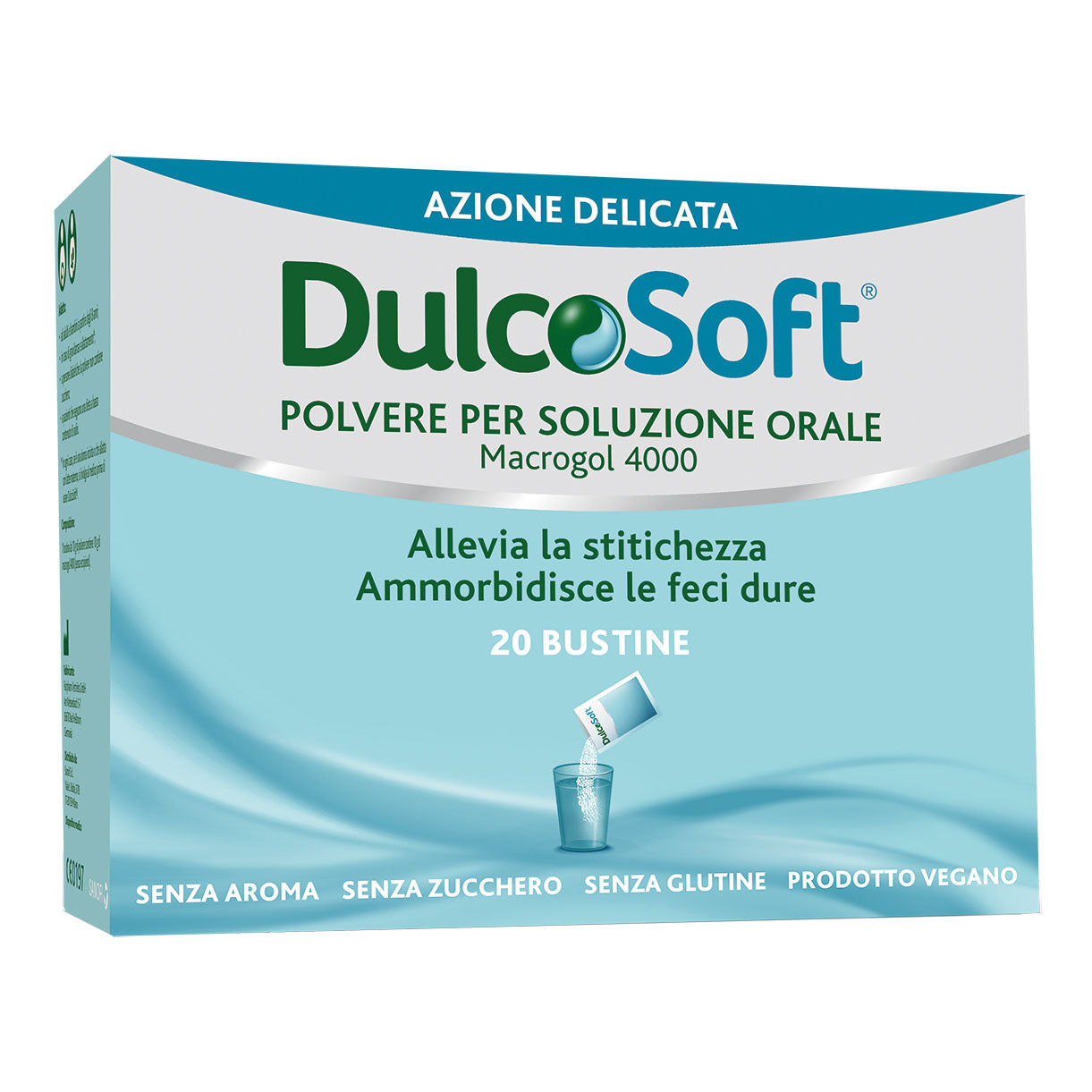 DULCOSOFT POLVERE PER SOLUZIONE ORALE 20 BUSTINE