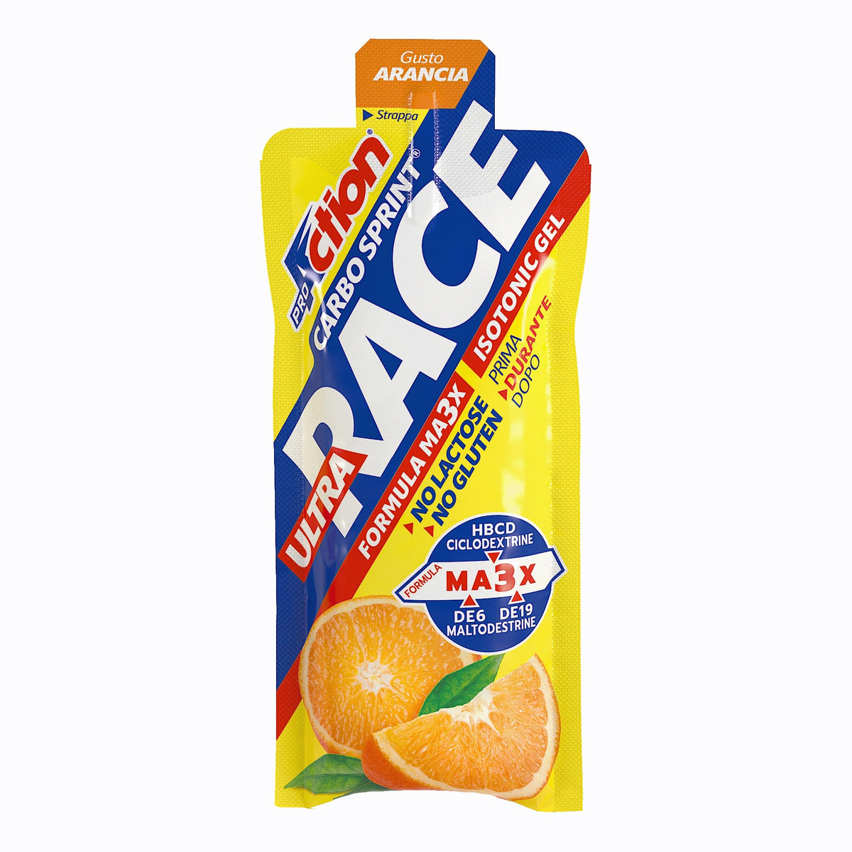 PROACTION CARBO SPRINT ULTRA RACE GEL ENERGETICO ALL'ARANCIA60 ML