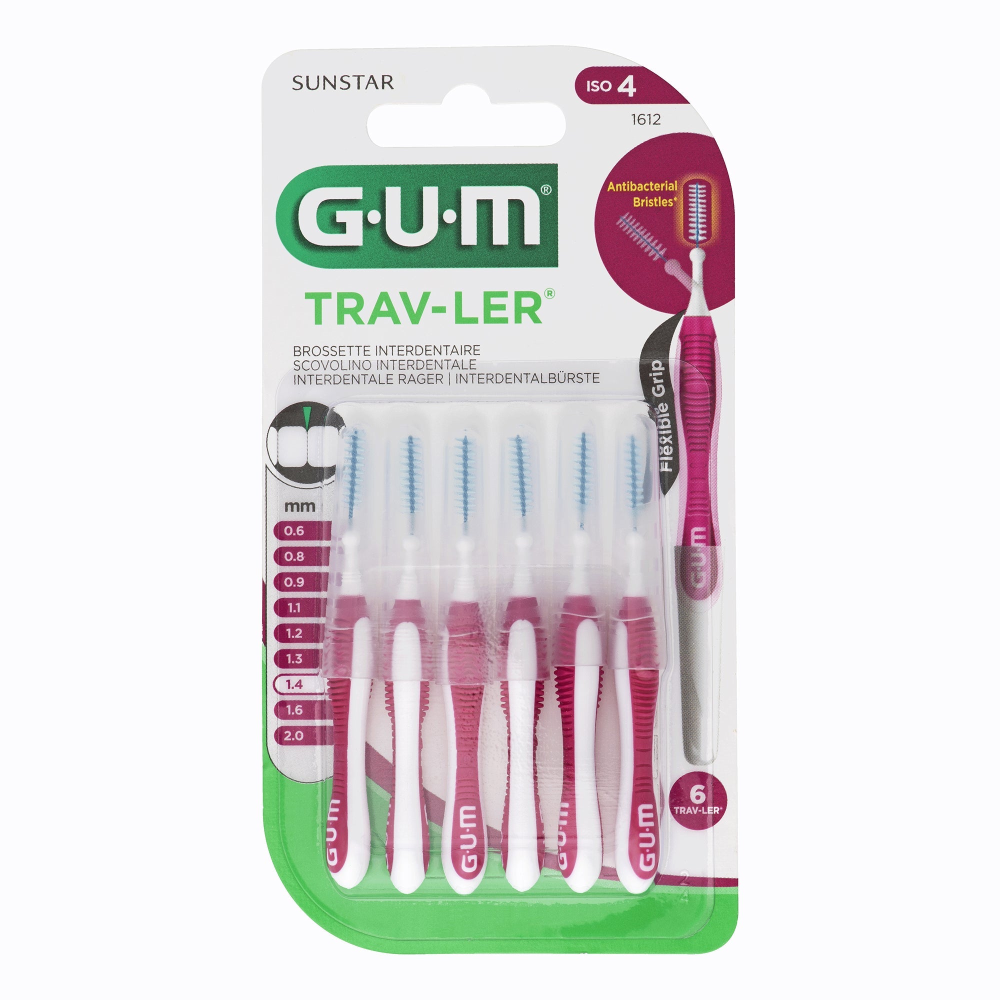 GUM TRAVLER 1612 SCOVO 1,4 6 PEZZI