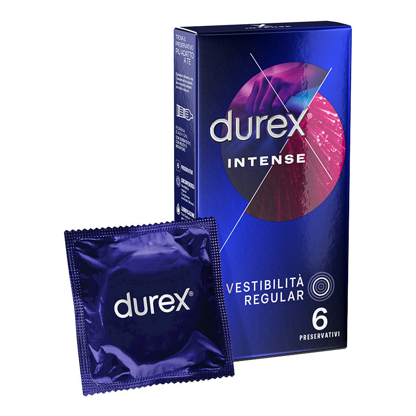 DUREX INTENSE ORGASMIC CONDOM 6 PEZZI