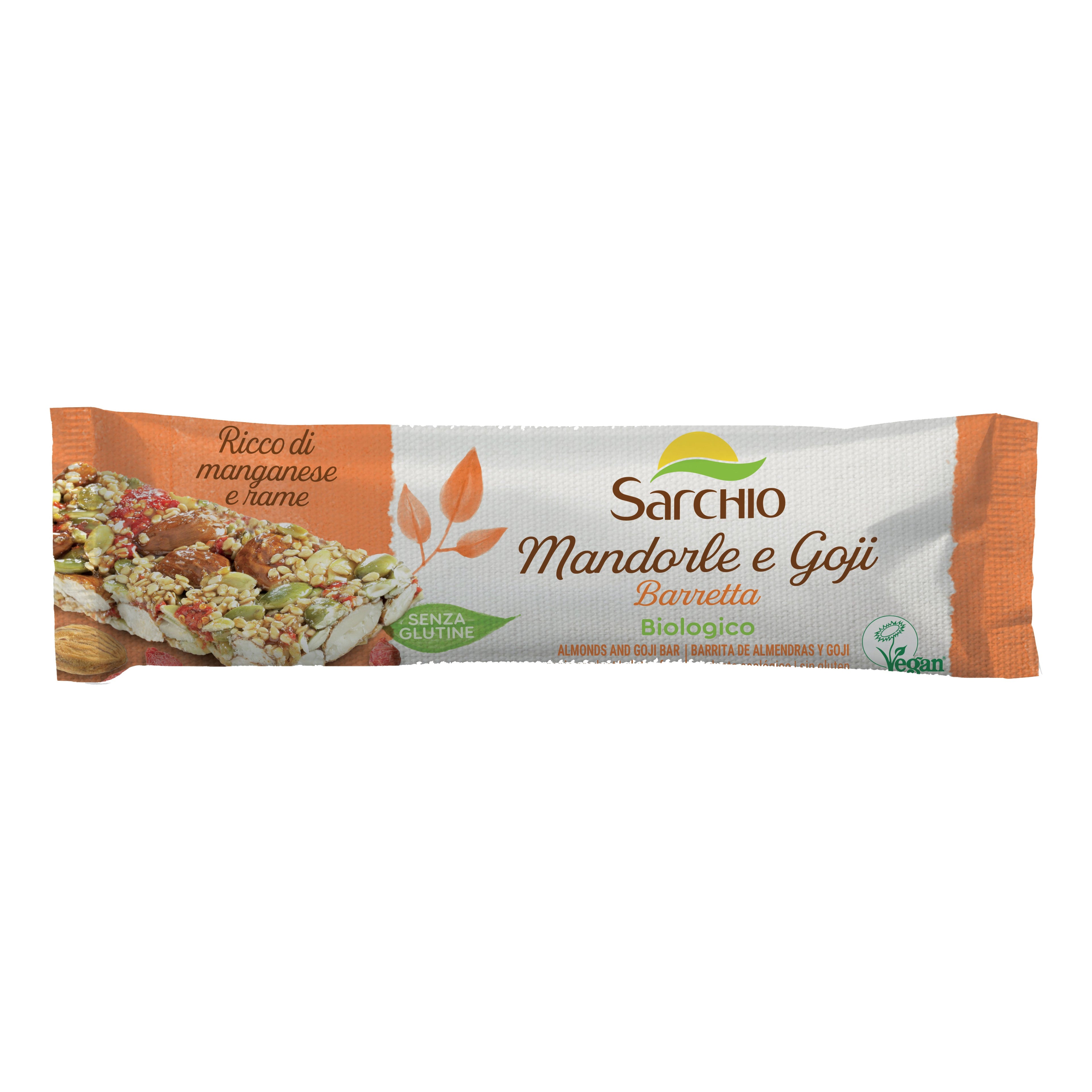 MONOPORZIONE MANDORLE GOJI 20 G