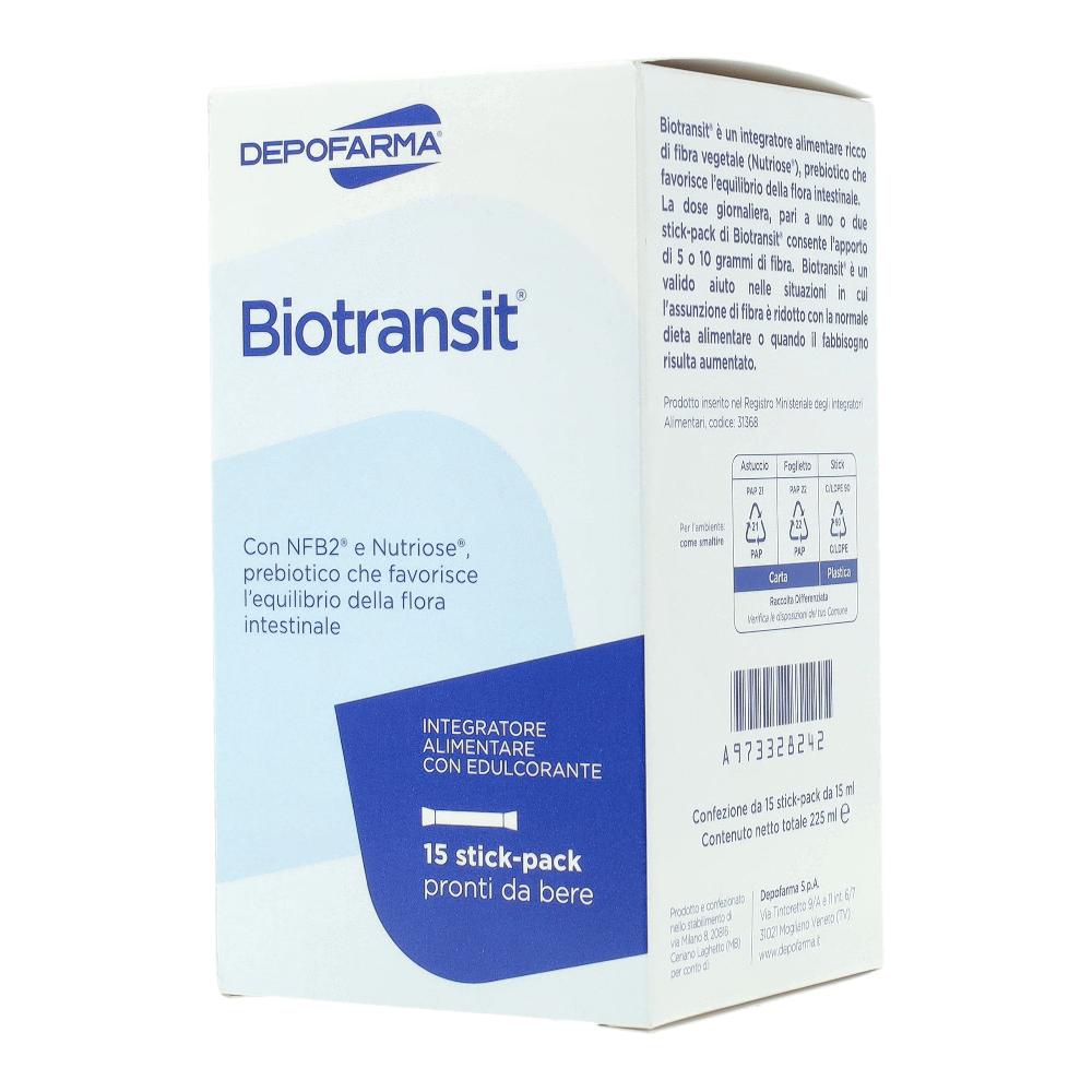 BIOTRANSIT 15 STICK PACK 15 ML