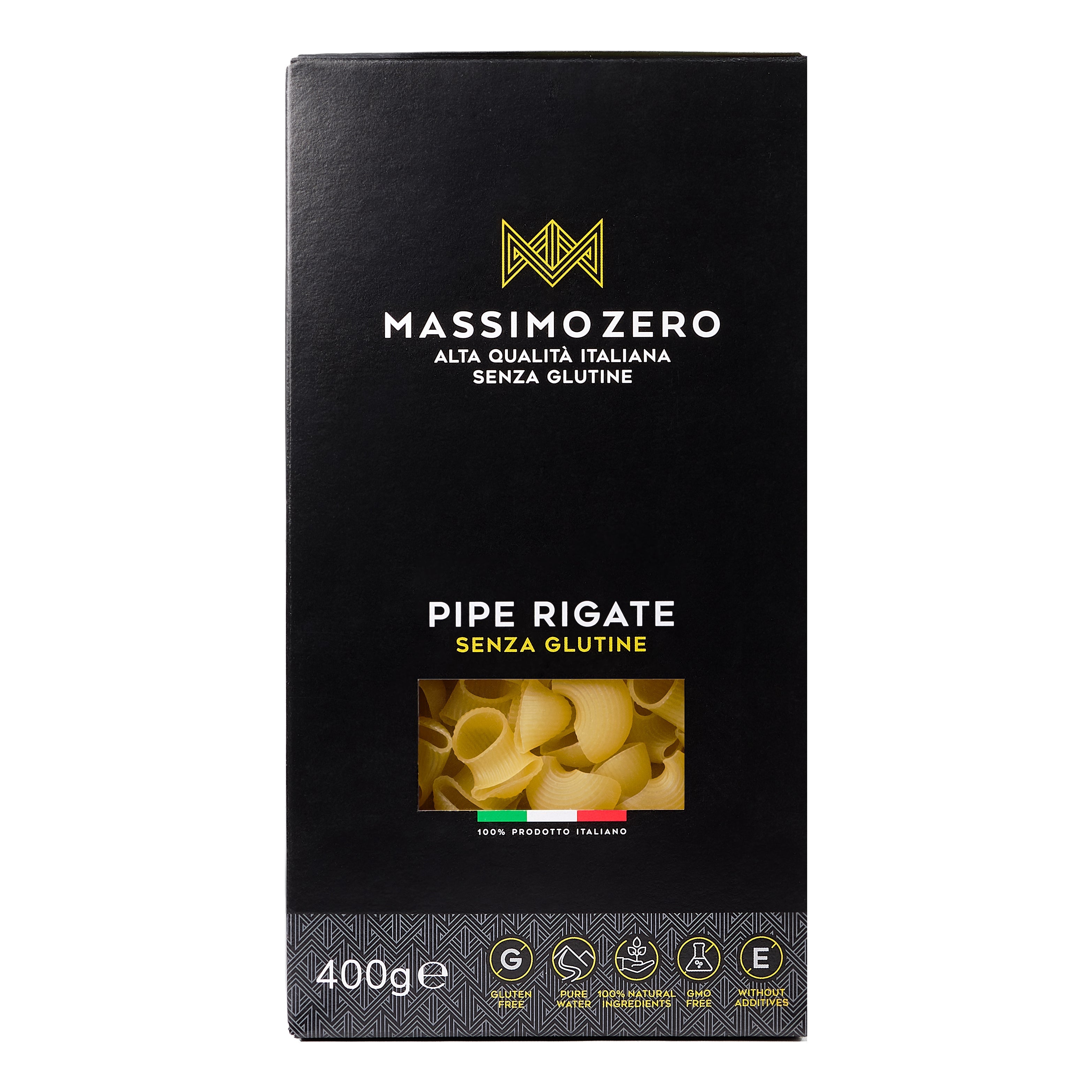 MASSIMO ZERO PIPE RIGATE 400 G