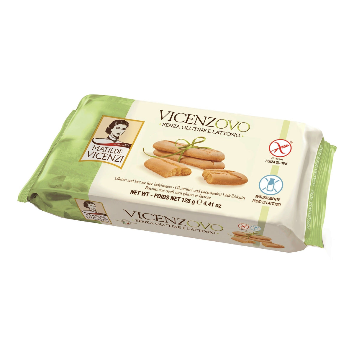 VICENZOVO SAVOIARDI 125 G SENZA GLUTINE