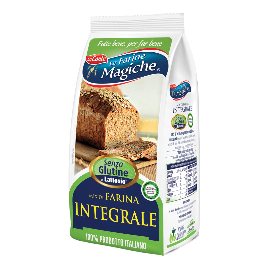 IPAFOOD LE FARINE MAGICHE MIX FARINA INTEGRALE SENZA GLUTINE300 G