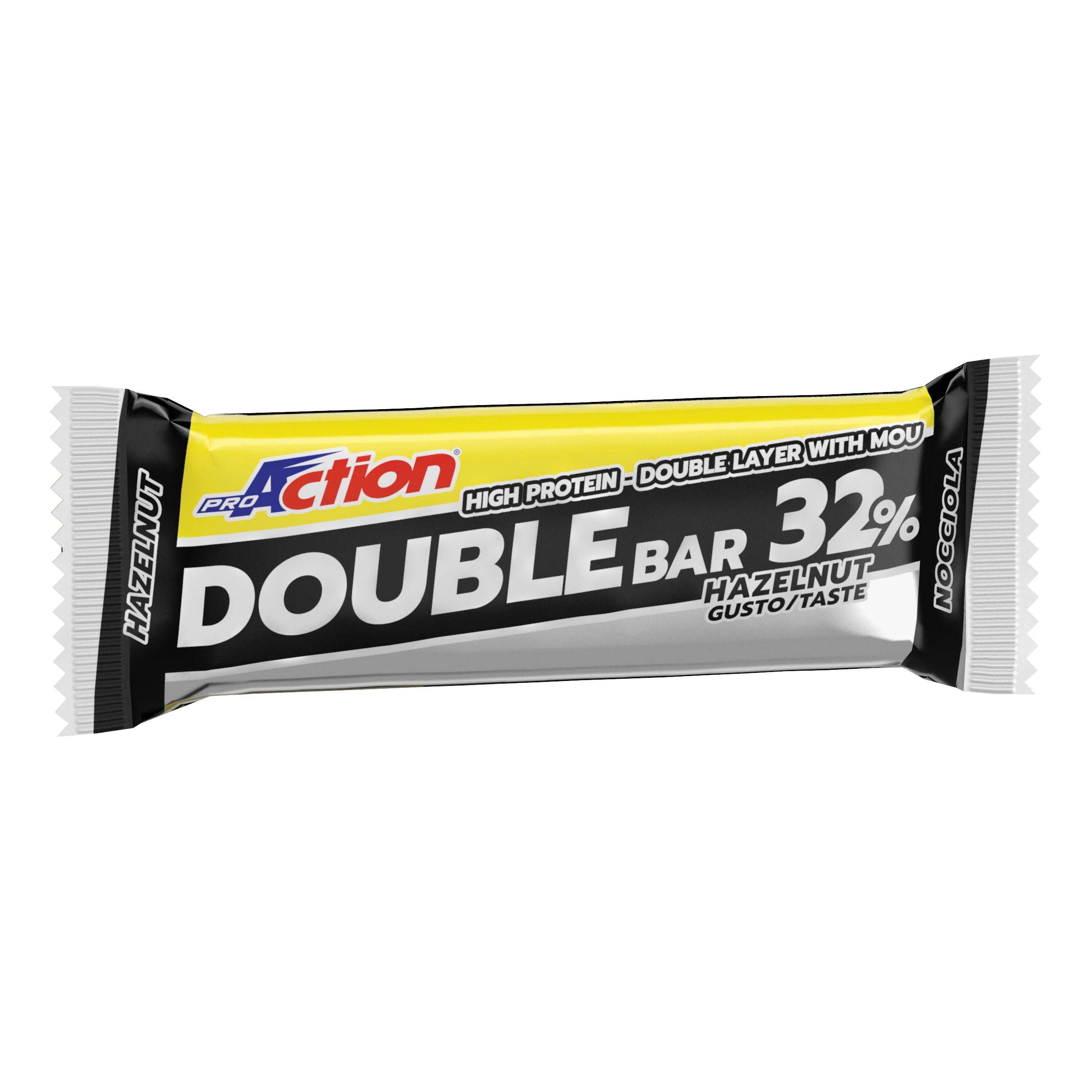 PROACTION DOUBLE BAR 32% NOCCIOLA CARAMELLO 60 G