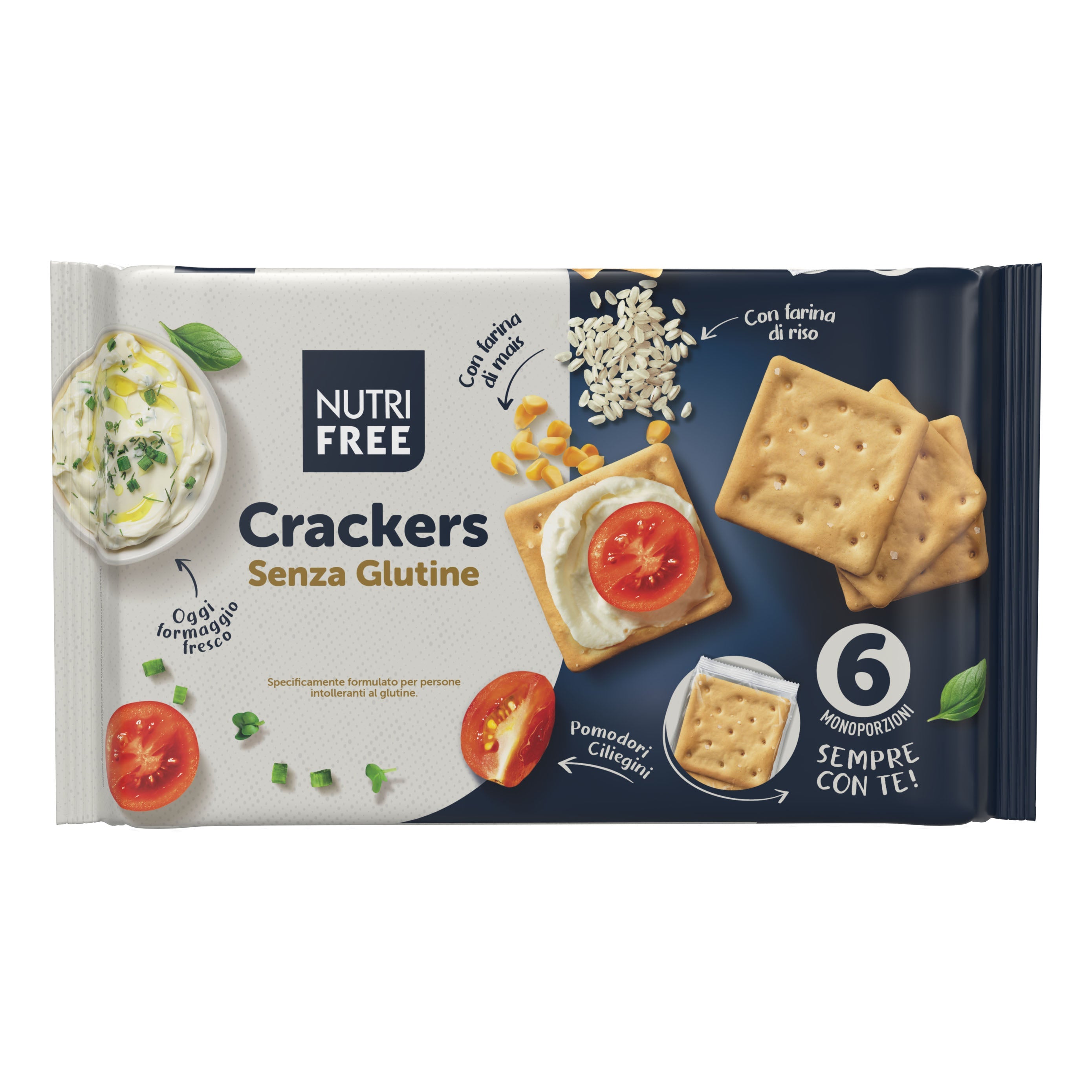 NUTRIFREE CRACKERS 33,4 G X 6