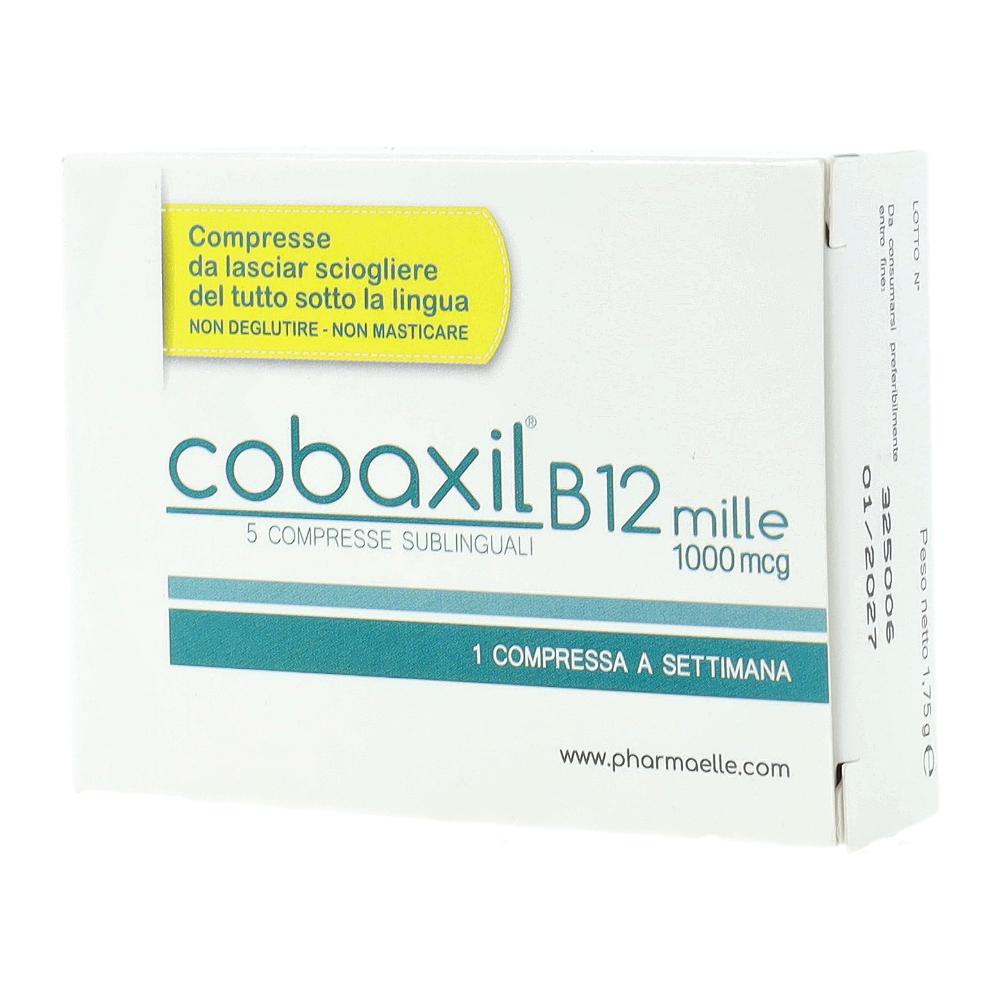 COBAXIL B12 1000 MCG 5 COMPRESSE SUBLINGUALI