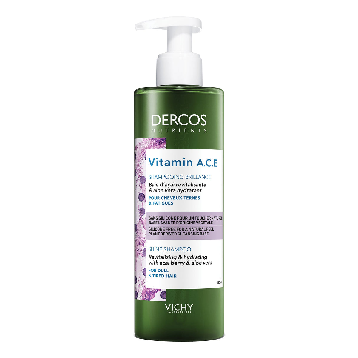DERCOS NUTRIENTS SHAMPOO VITAMIN 250 ML