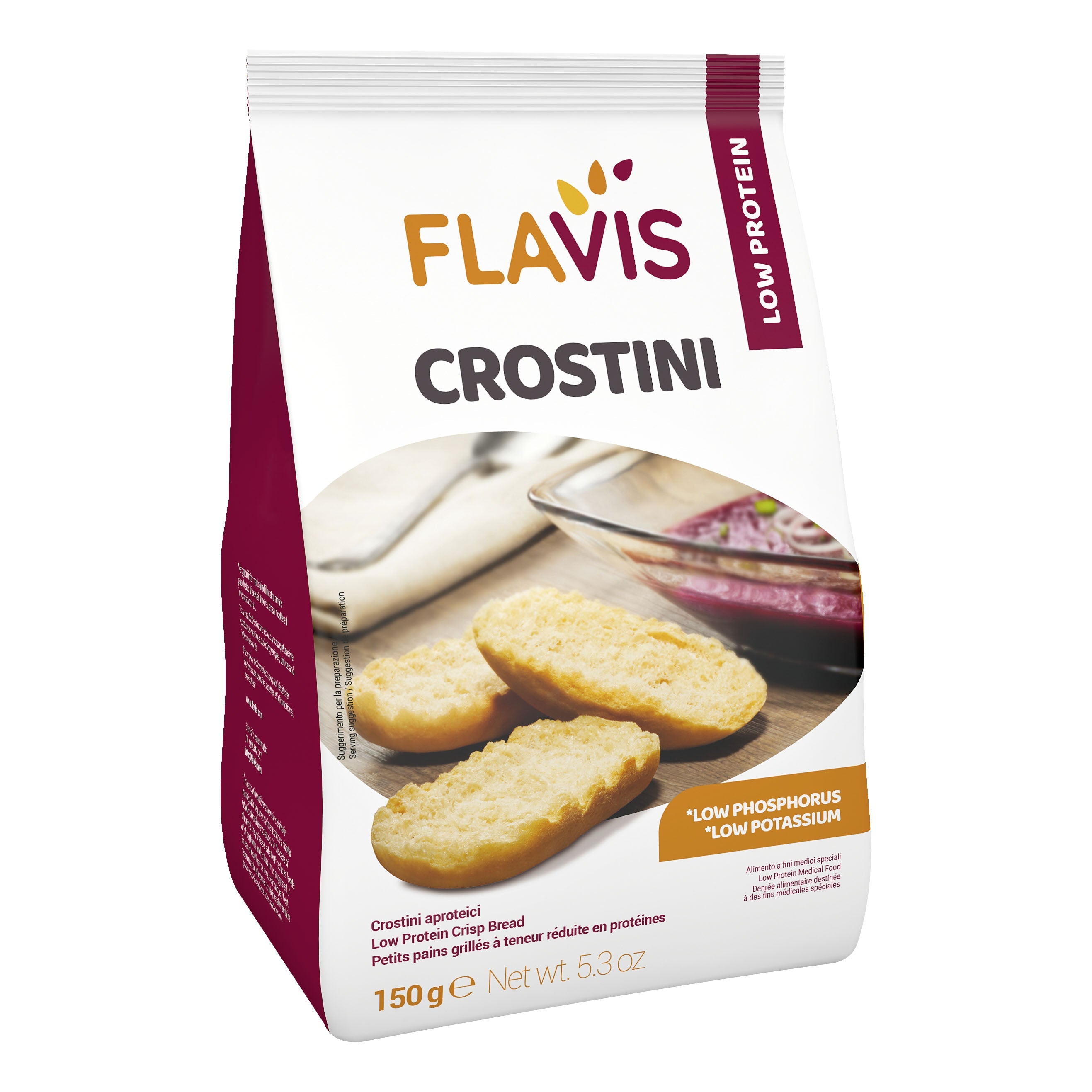 FLAVIS CROSTINI APROTEICI 150 G