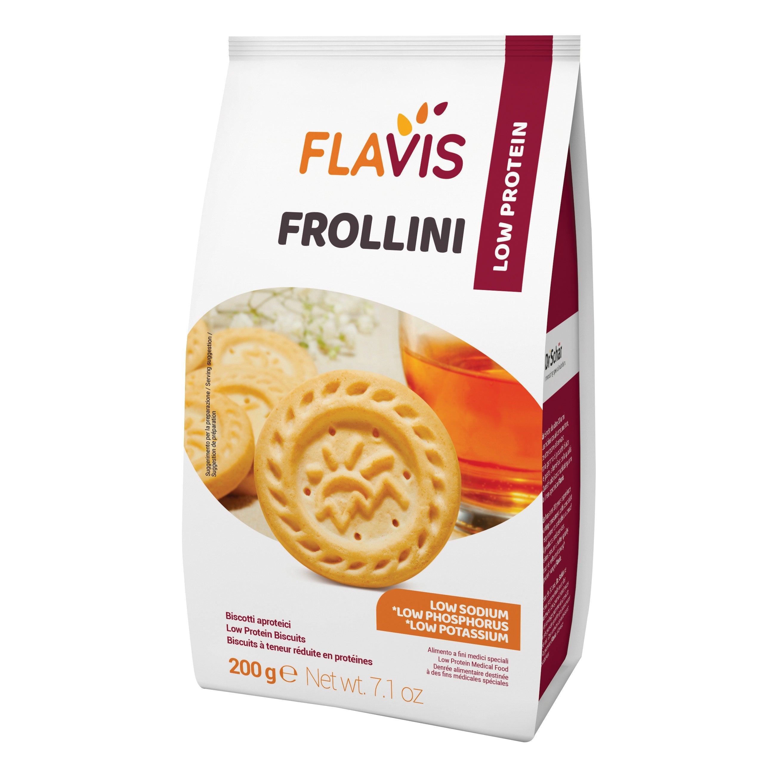 FLAVIS FROLLINI BISCOTTI APROTEICI 200 G