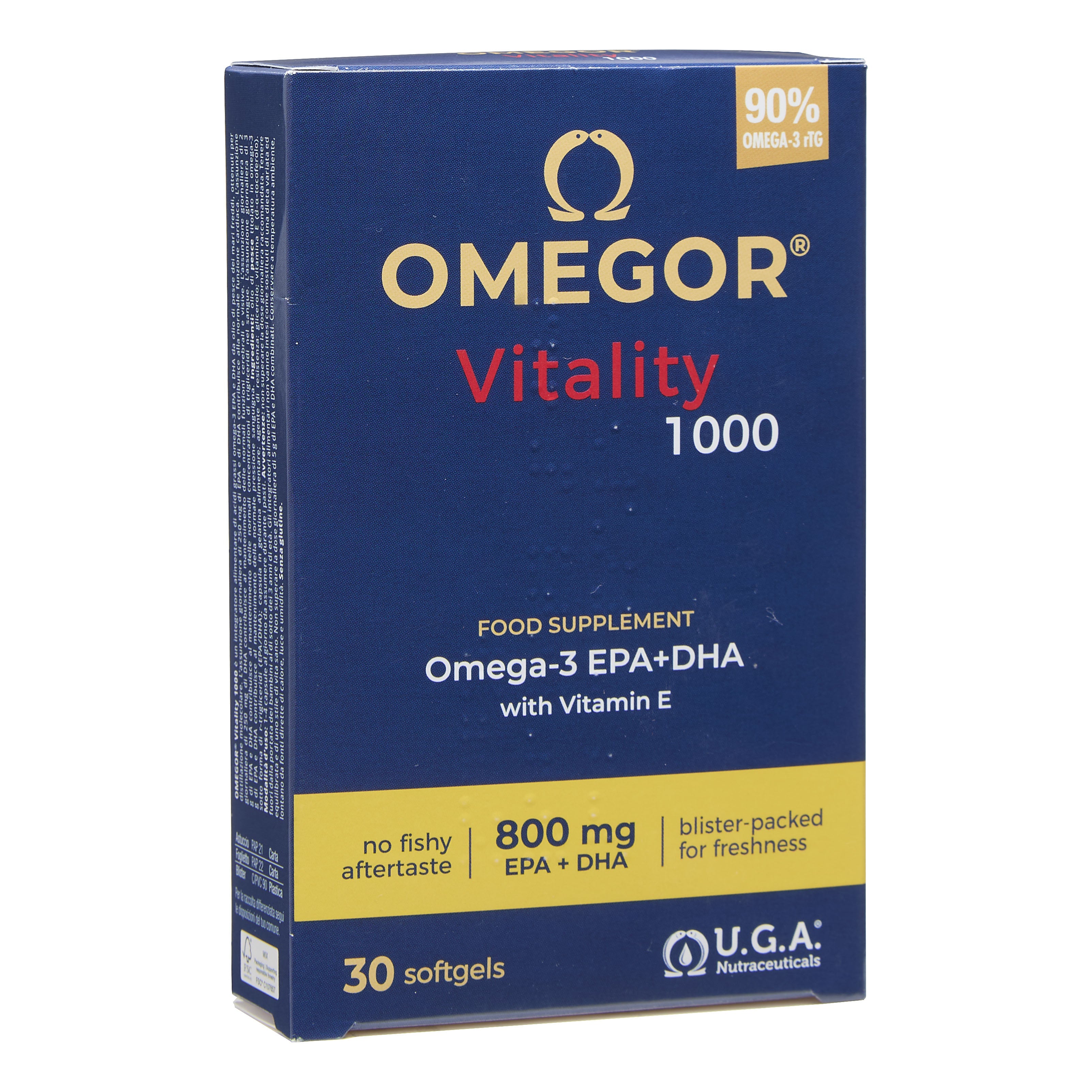 OMEGOR VITALITY 1000 30 CAPSULE MOLLI