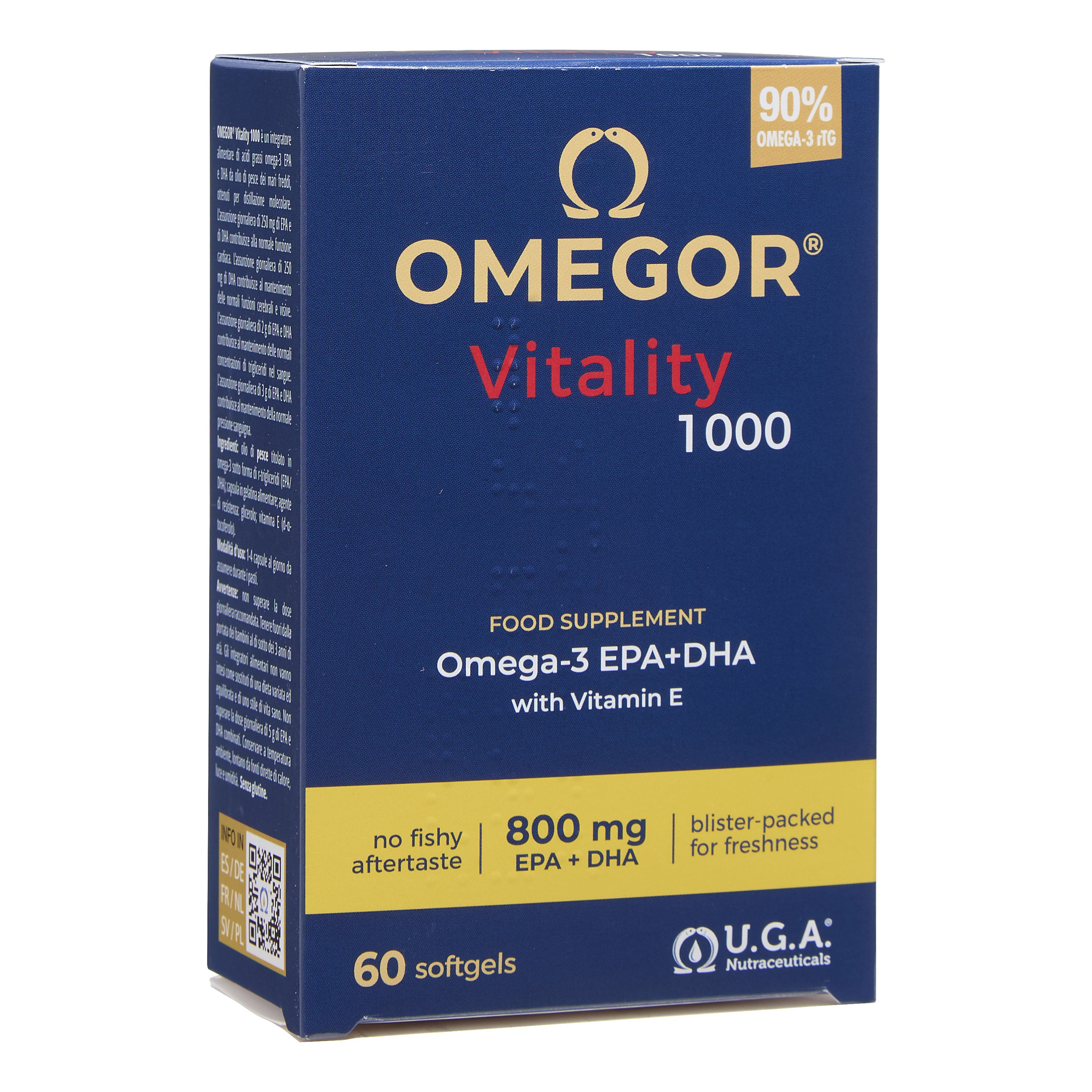 OMEGOR VITALITY 1000 60 CAPSULE MOLLI