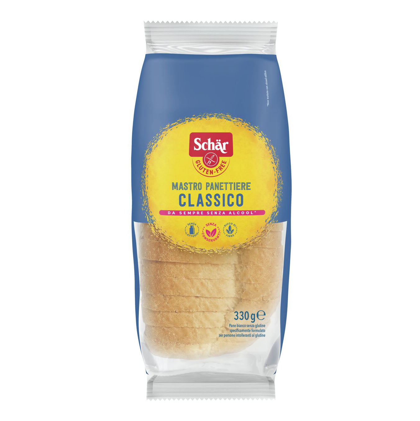 SCHAR CLASSICO DEL MASTRO PANETTIERE PANE BIANCO SENZA LATTOSIO 330 G
