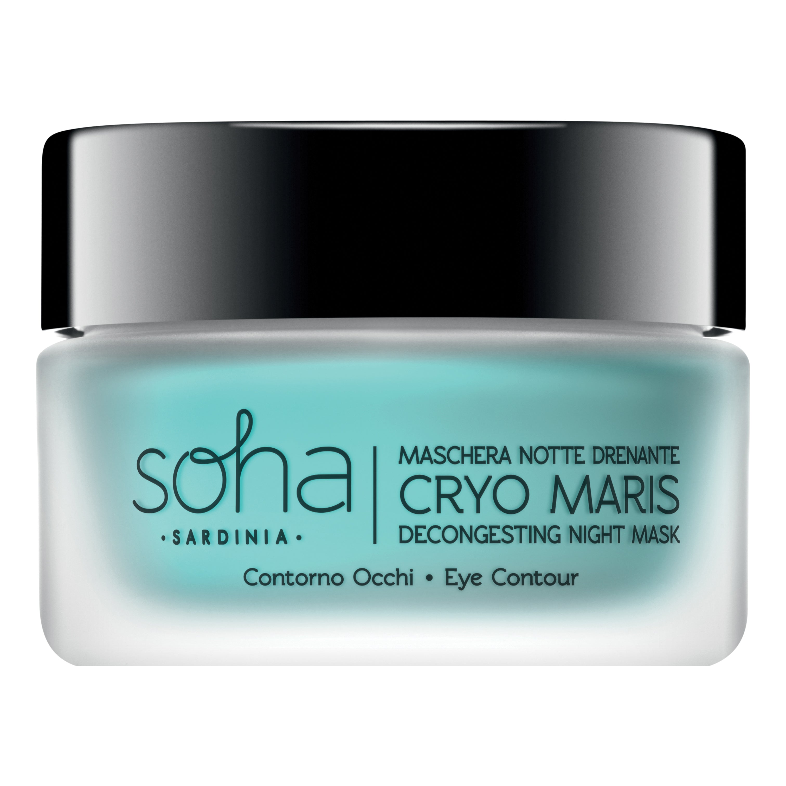 SOHA MASCHERA NOTTE DRENANTE CONTORNO OCCHI CRYO MARIS 15 ML