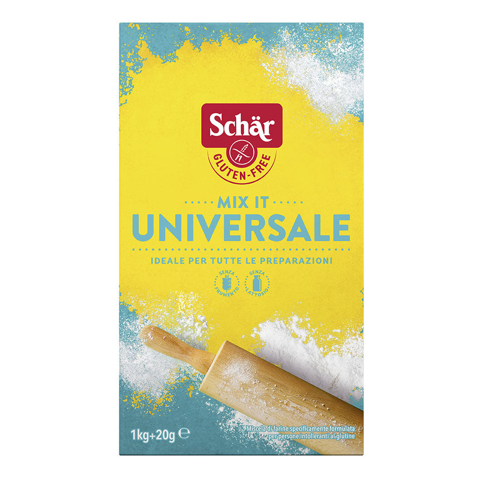 SCHAR MIX IT FARINA UNIVERSALE SENZA LATTOSIO 1 KG + 20 G