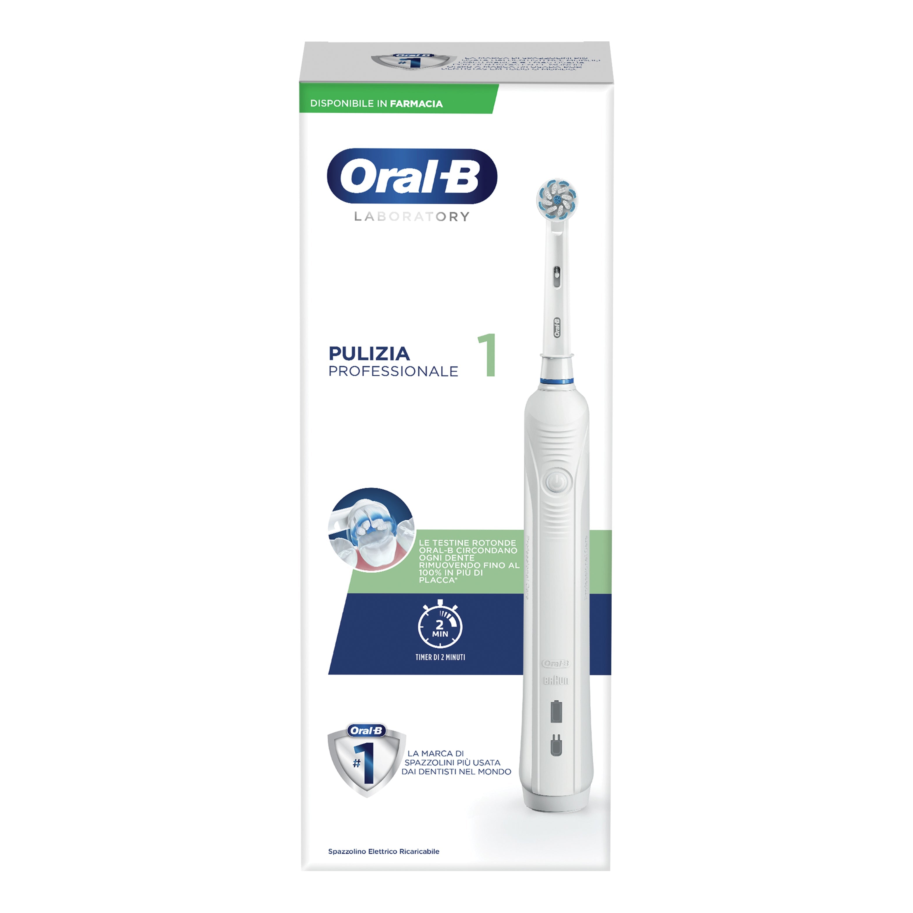 ORALB PRO1 LABORATORY SPAZZOLINO ELETTRICO