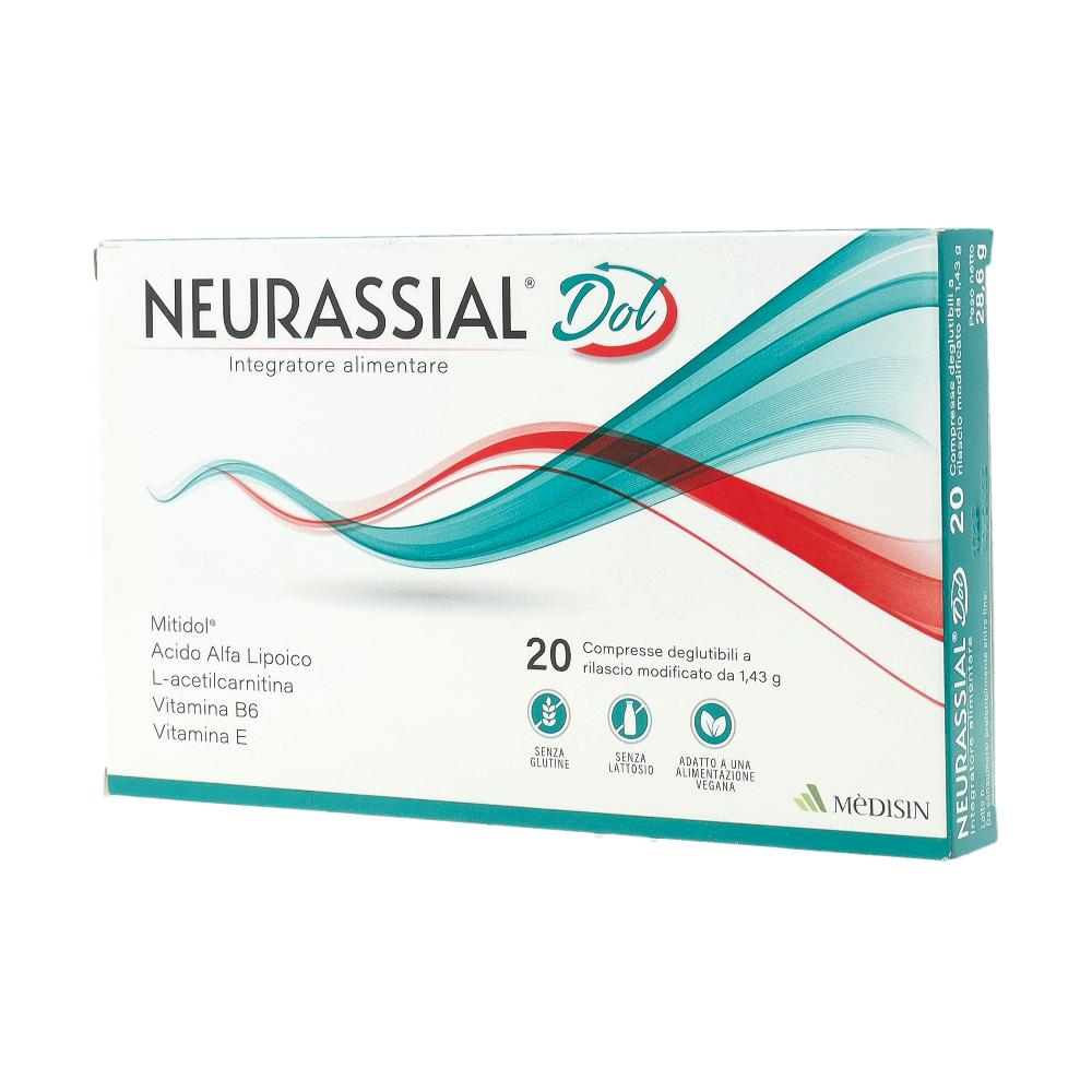 NEURASSIAL DOL 20 COMPRESSE DEGLUTIBILI A RILASCIO MODIFICATO