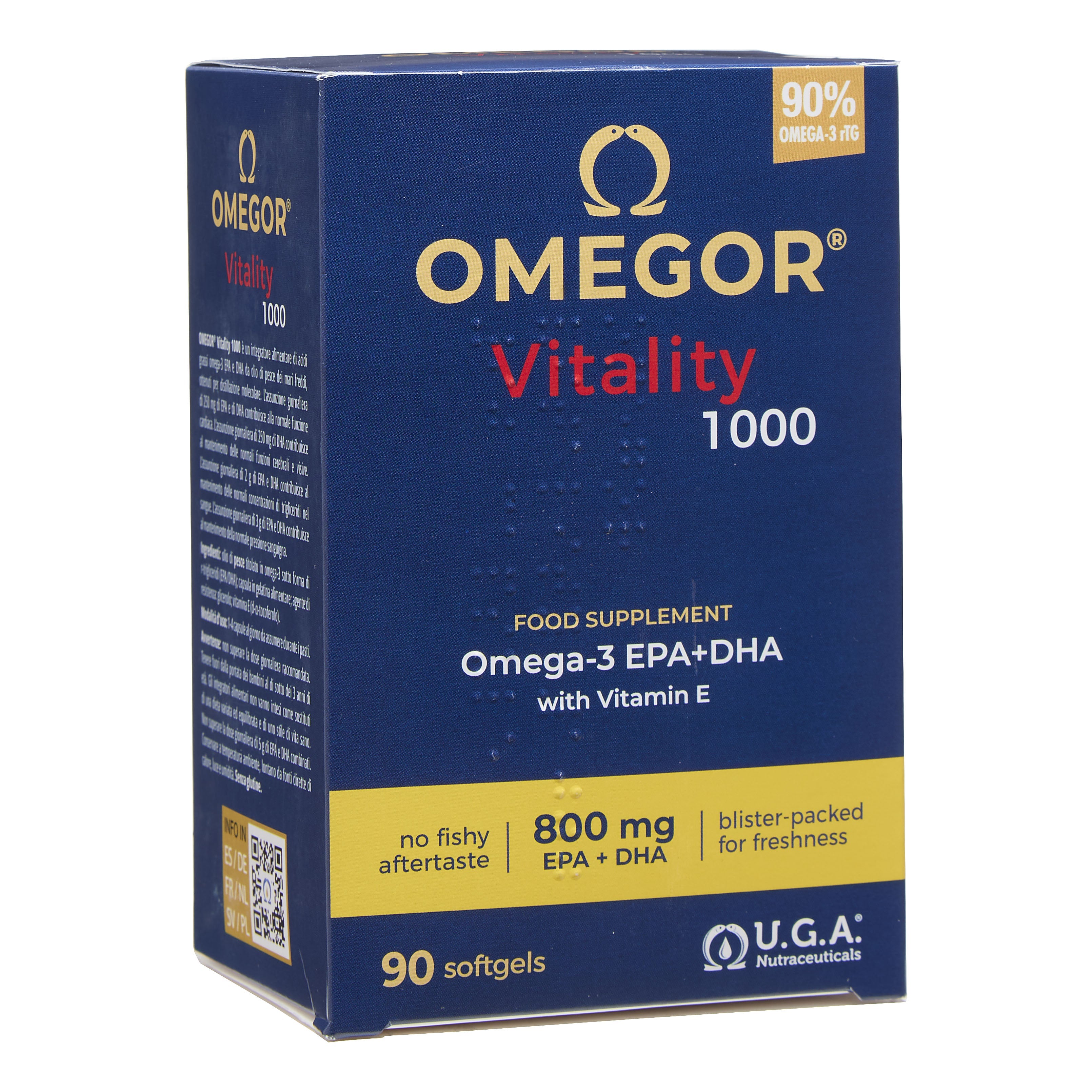 OMEGOR VITALITY 1000 90 CAPSULE