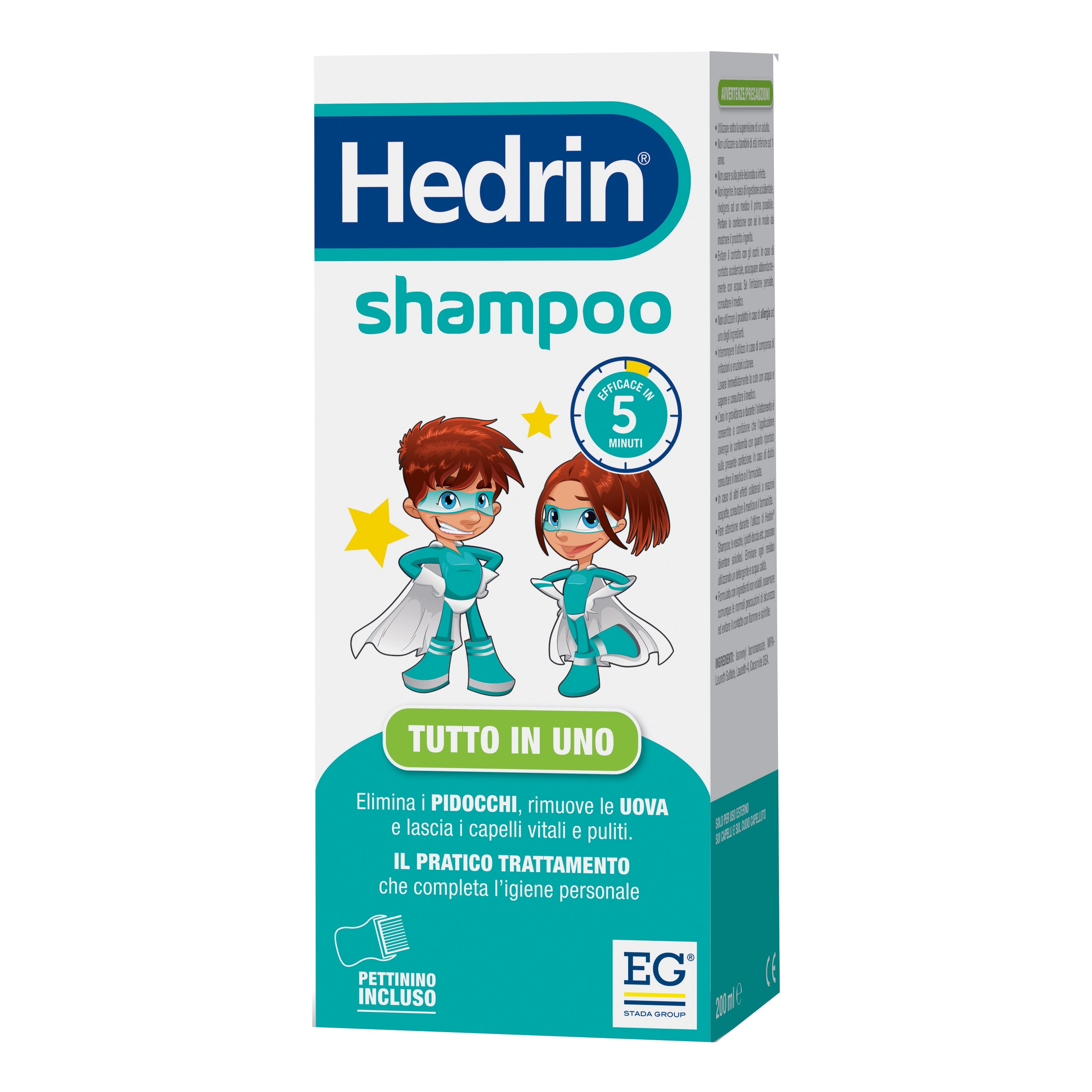 HEDRIN SHAMPOO ANTIPEDICULOSI 200 ML