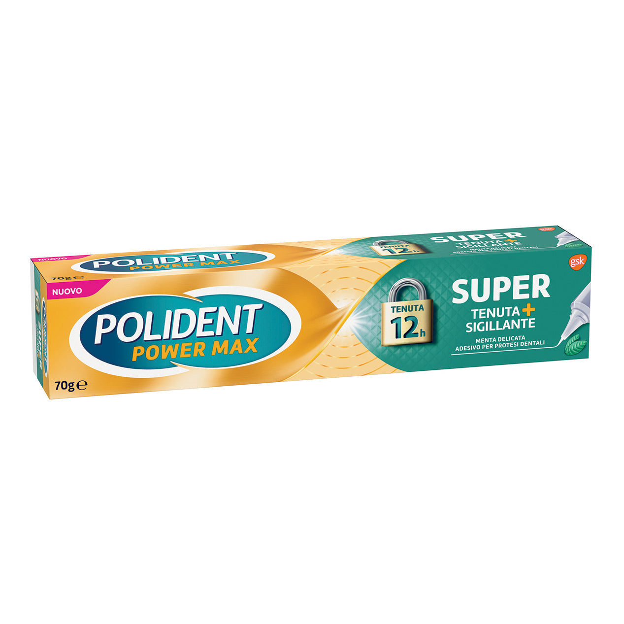 POLIDENT SUPER TENUTA+SIGILLANTE ADESIVO PROTESI DENTALE 70G