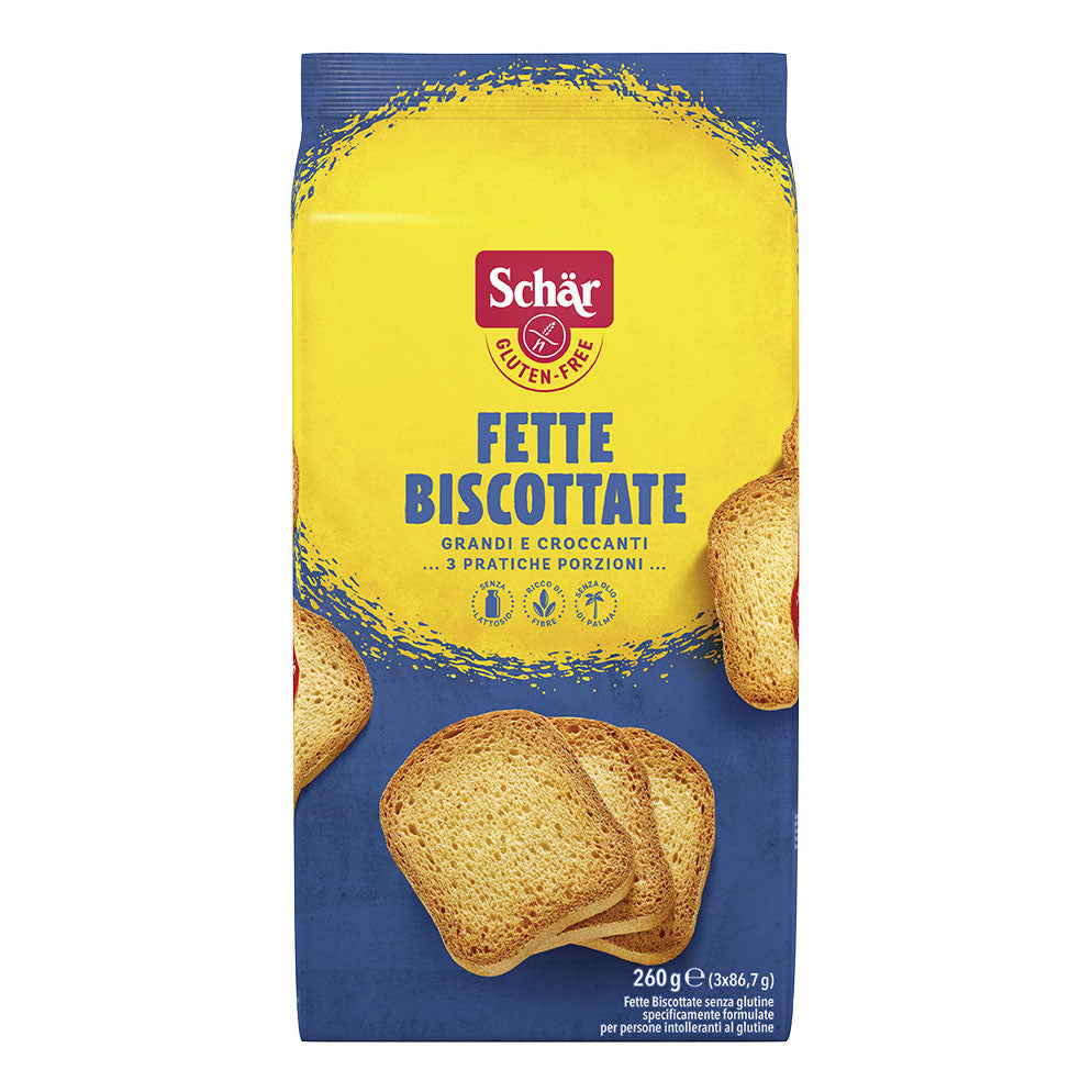 SCHAR FETTE BISCOTTATE 3 PORZIONI DA 86,7 G