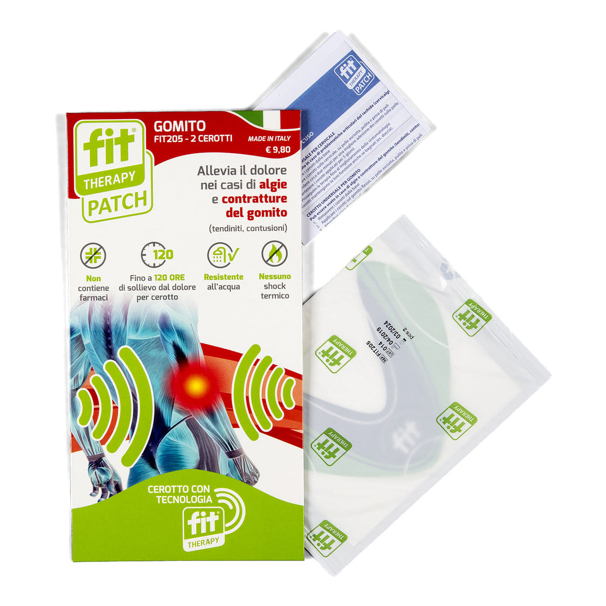 CEROTTO FIT THERAPY GOMITO 2 PEZZI