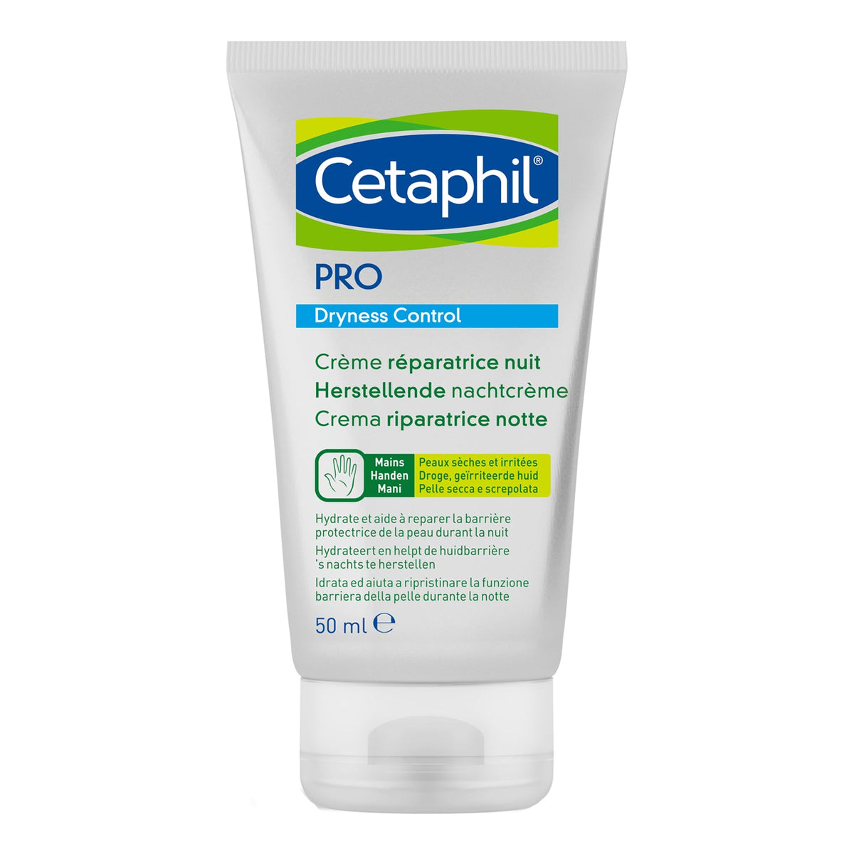 CETAPHIL PRO DRYNESS CONTROL CREMA MANI RIPARATRICE NOTTE 50ML