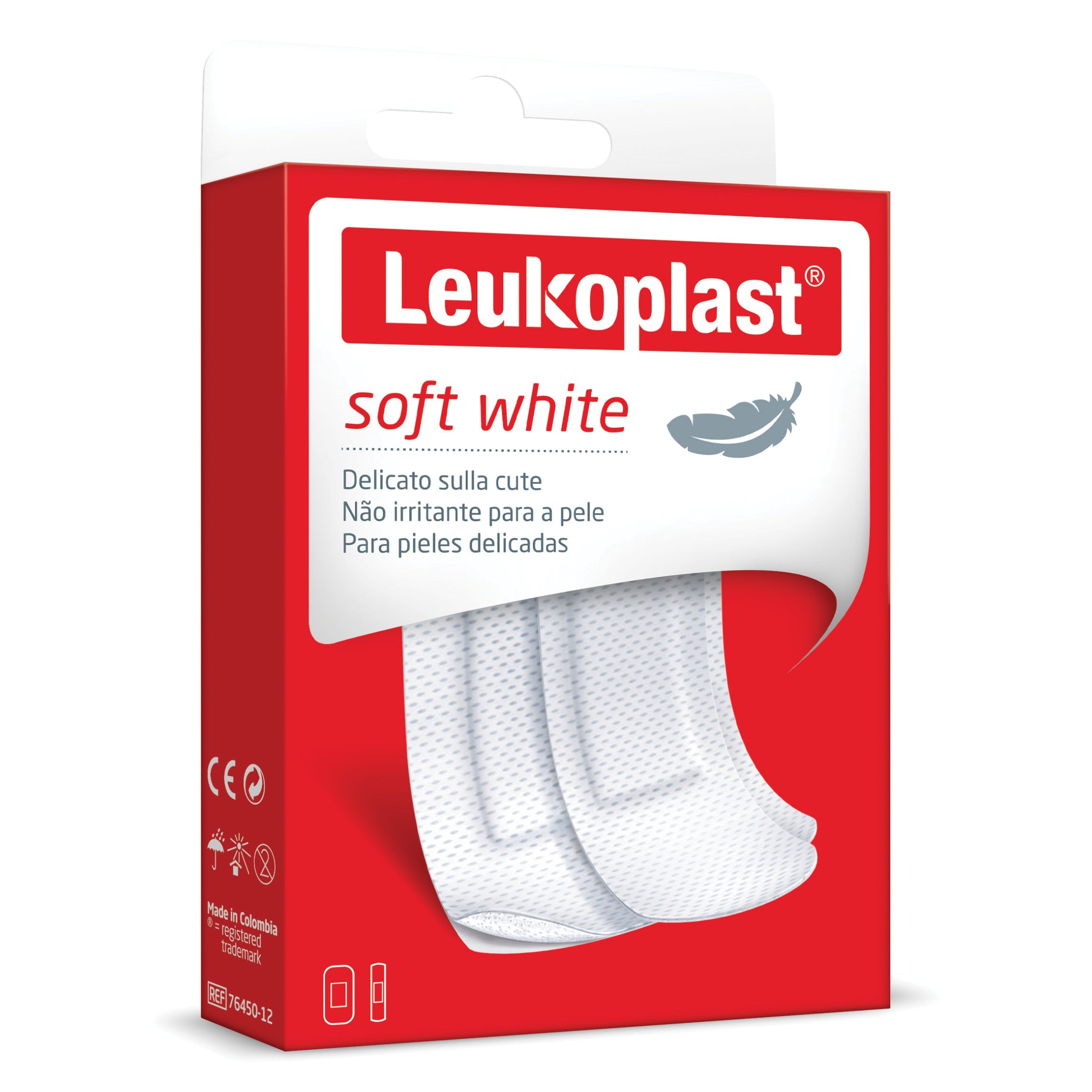 LEUKOPLAST SOFT WHITE 20 PEZZI ASSORTITI