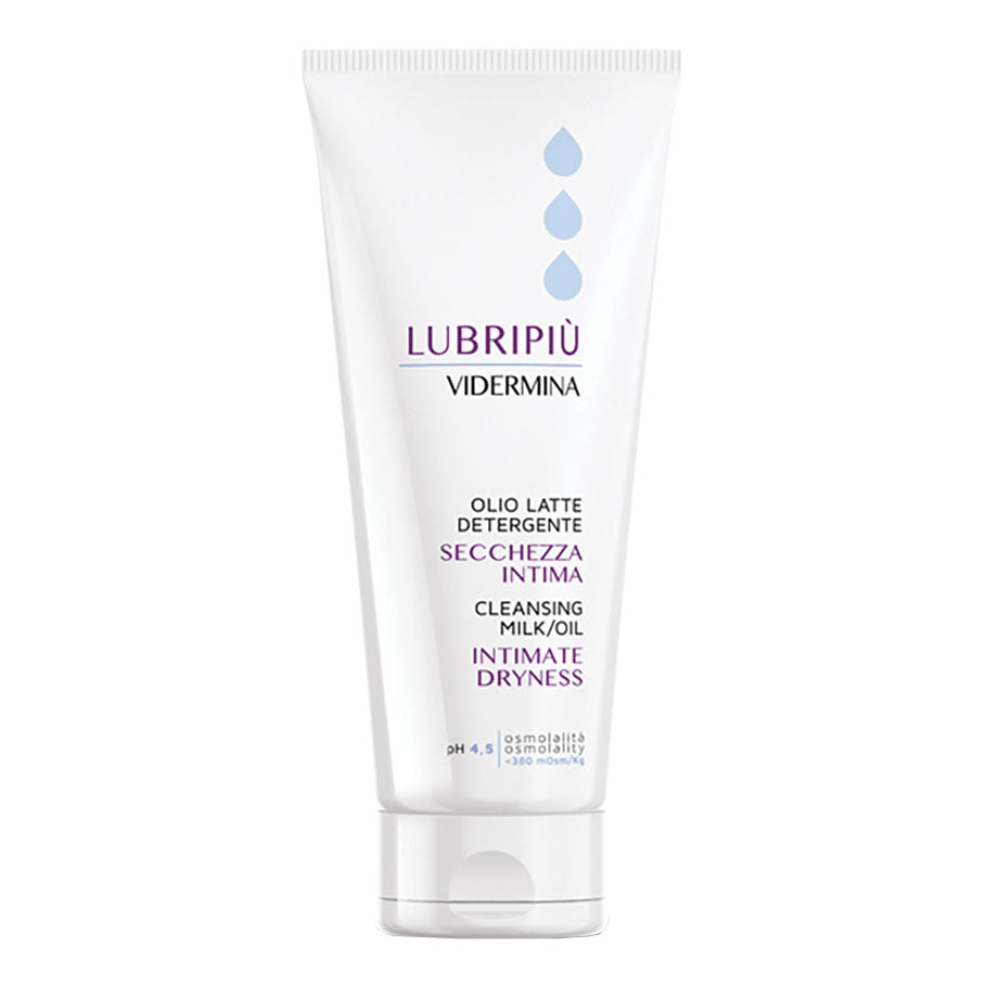 VIDERMINA LUBRIPIU' OLIO LATTE DETERGENTE SECCHEZZA INTIMA 200 ML