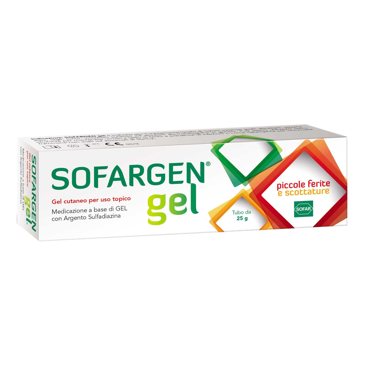 MEDICAZIONE IN GEL SOFARGEN TUBO 25 G