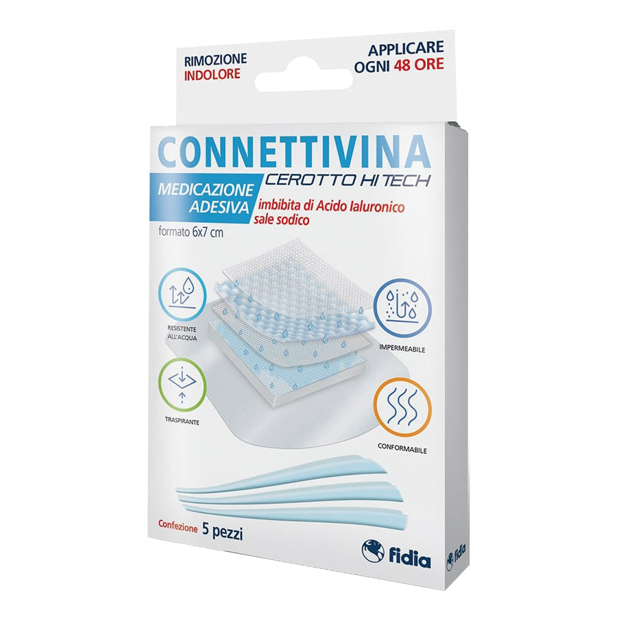 CEROTTO CONNETTIVINA HITECH 6 X 7 CM 5 PEZZI