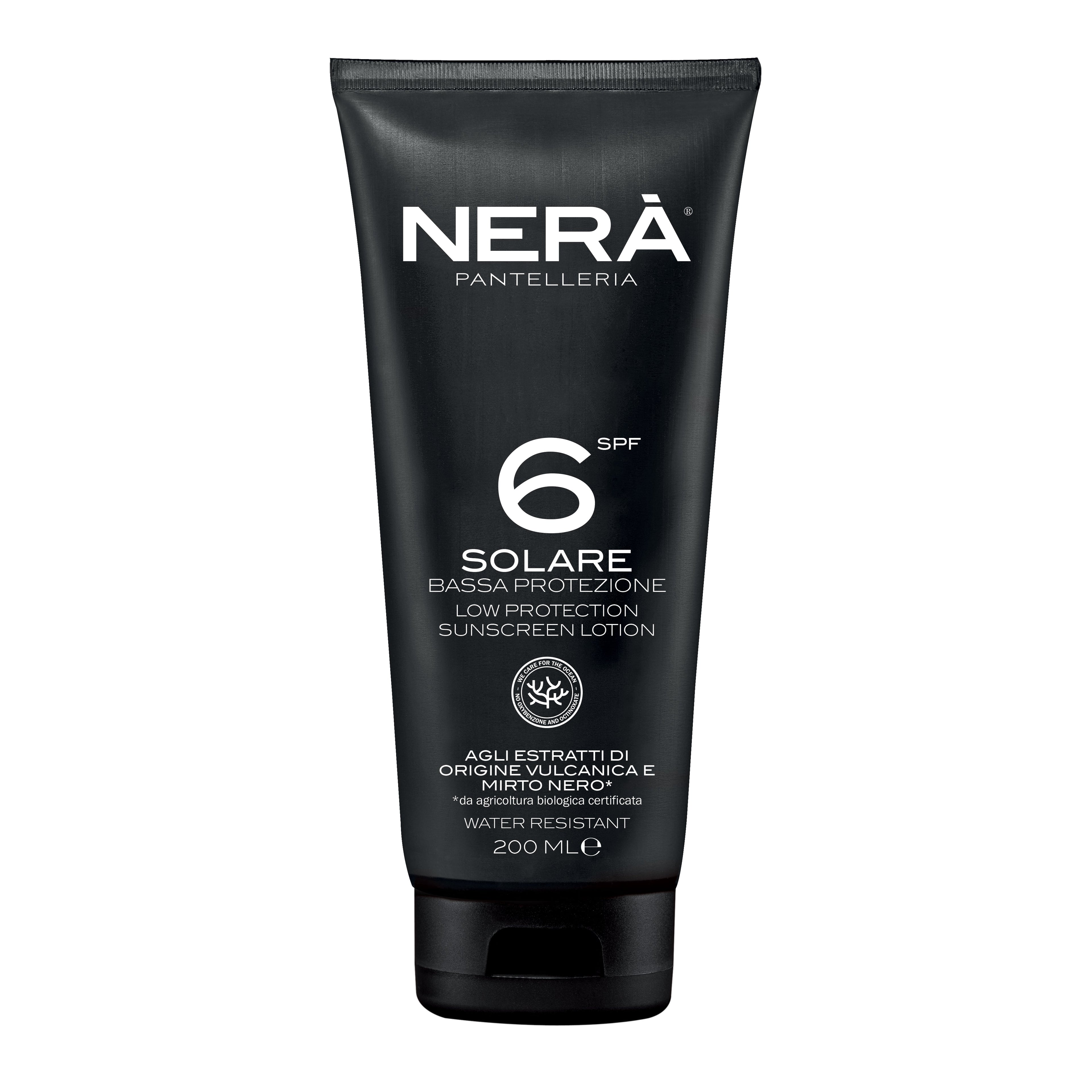 NERA' CREMA SOLARE SPF6 BASSA PROTEZIONE 200 ML