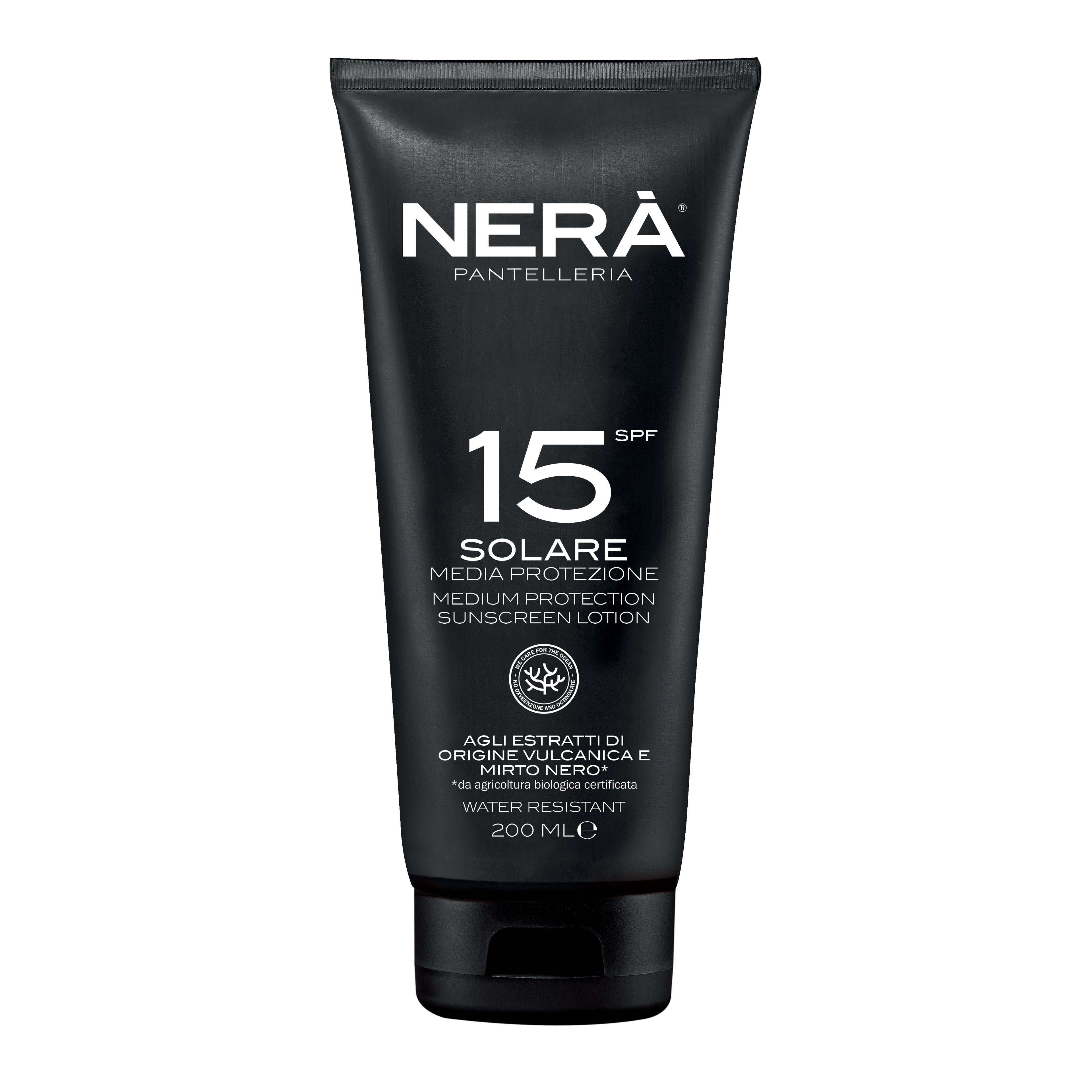 NERA' CREMA SOLARE SPF15 MEDIA PROTEZIONE 200 ML