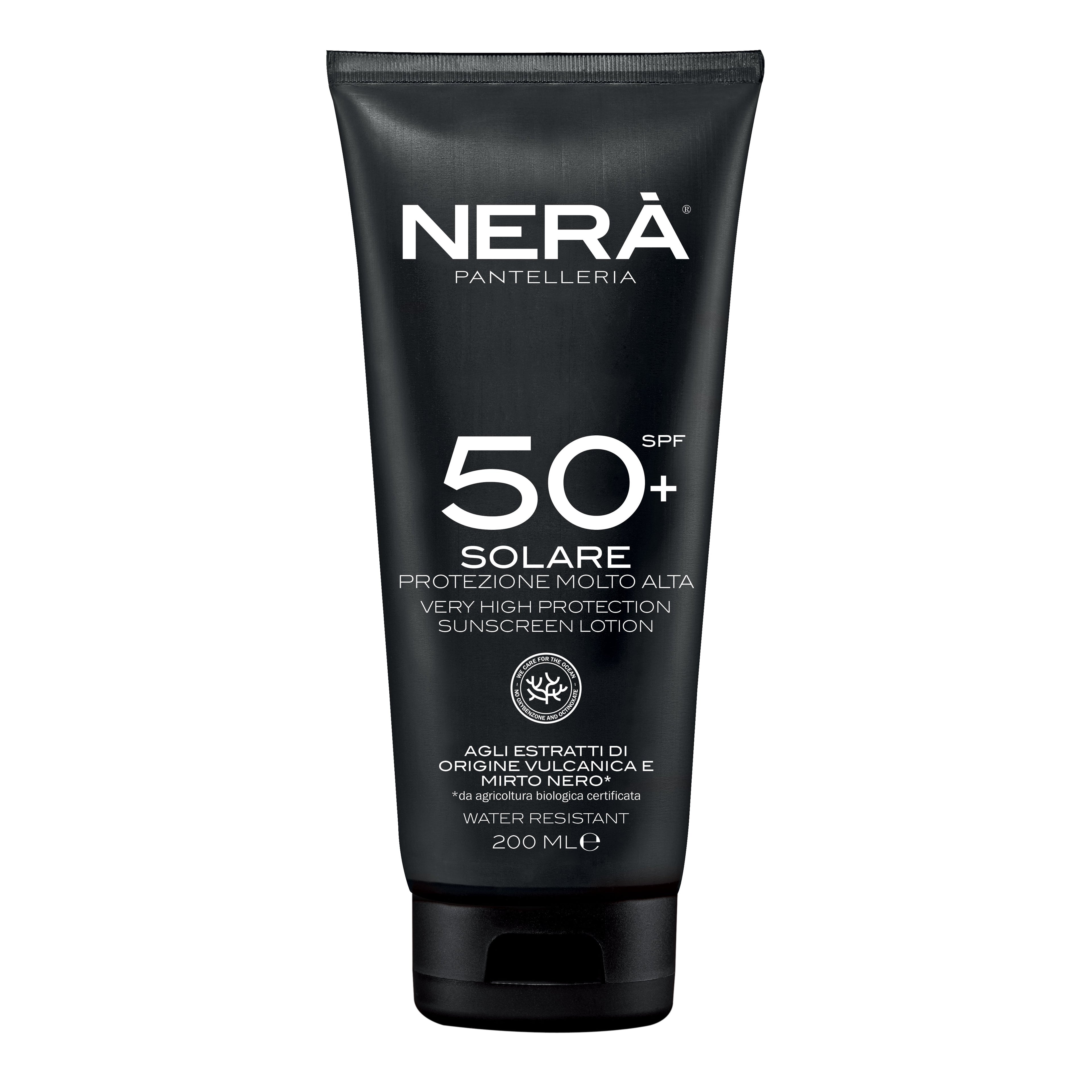NERA' CREMA SOLARE SPF50+ PROTEZIONE MOLTO ALTA 200 ML