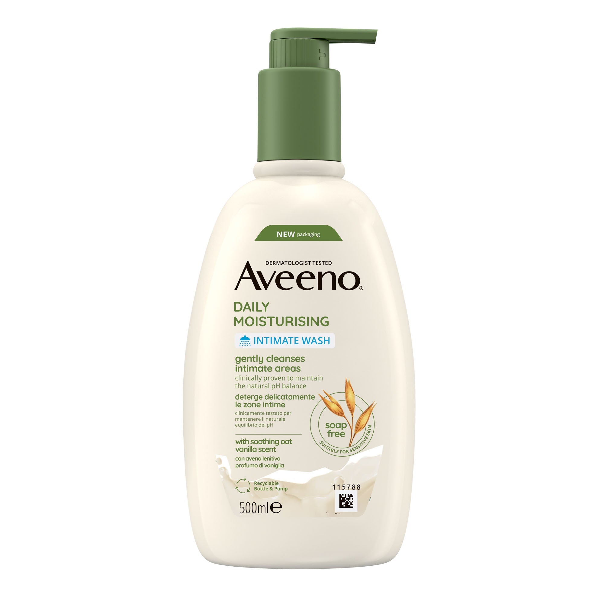AVEENO PN DETERGENTE INTIMO 500 ML