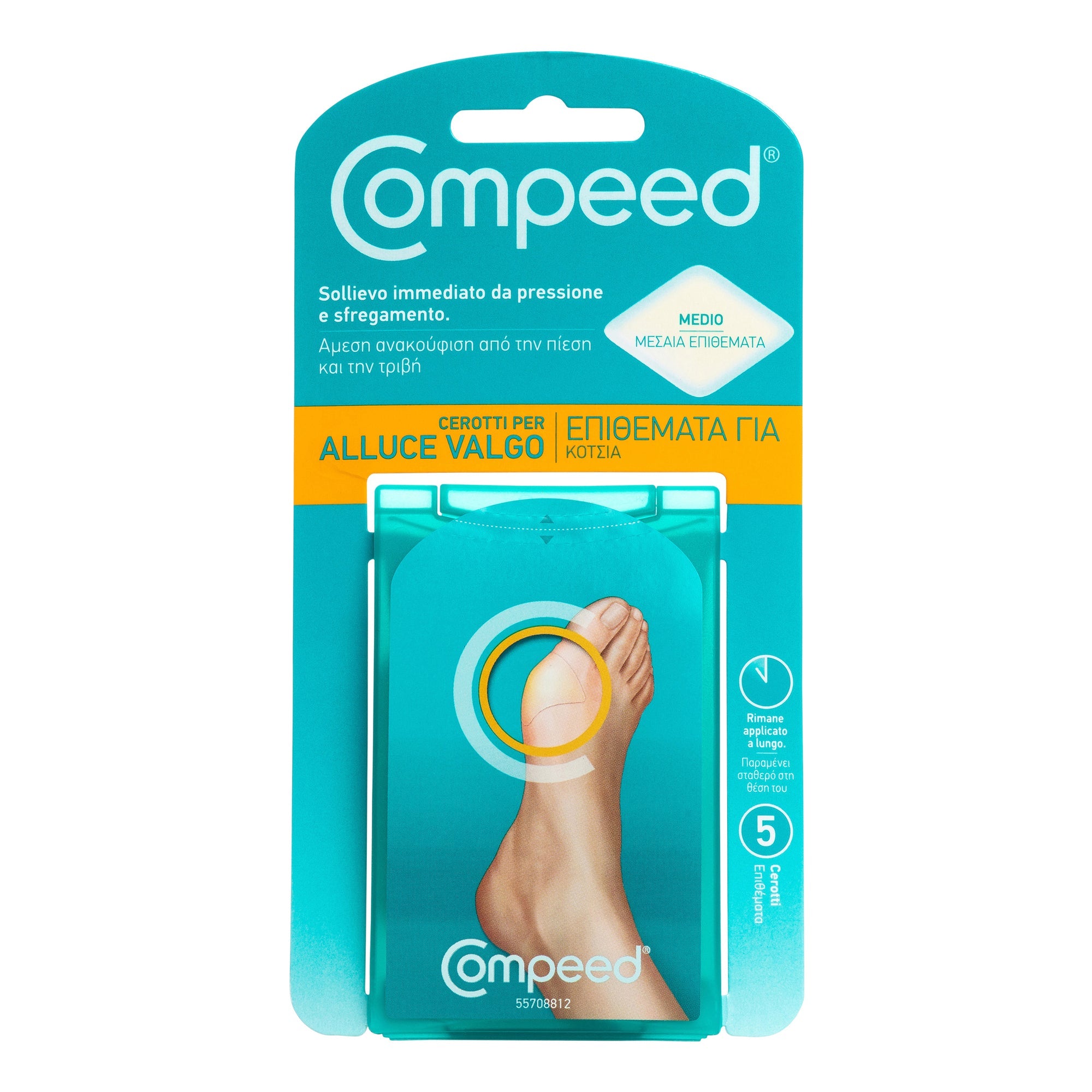COMPEED CEROTTI PER ALLUCE VALGO 5 PEZZI